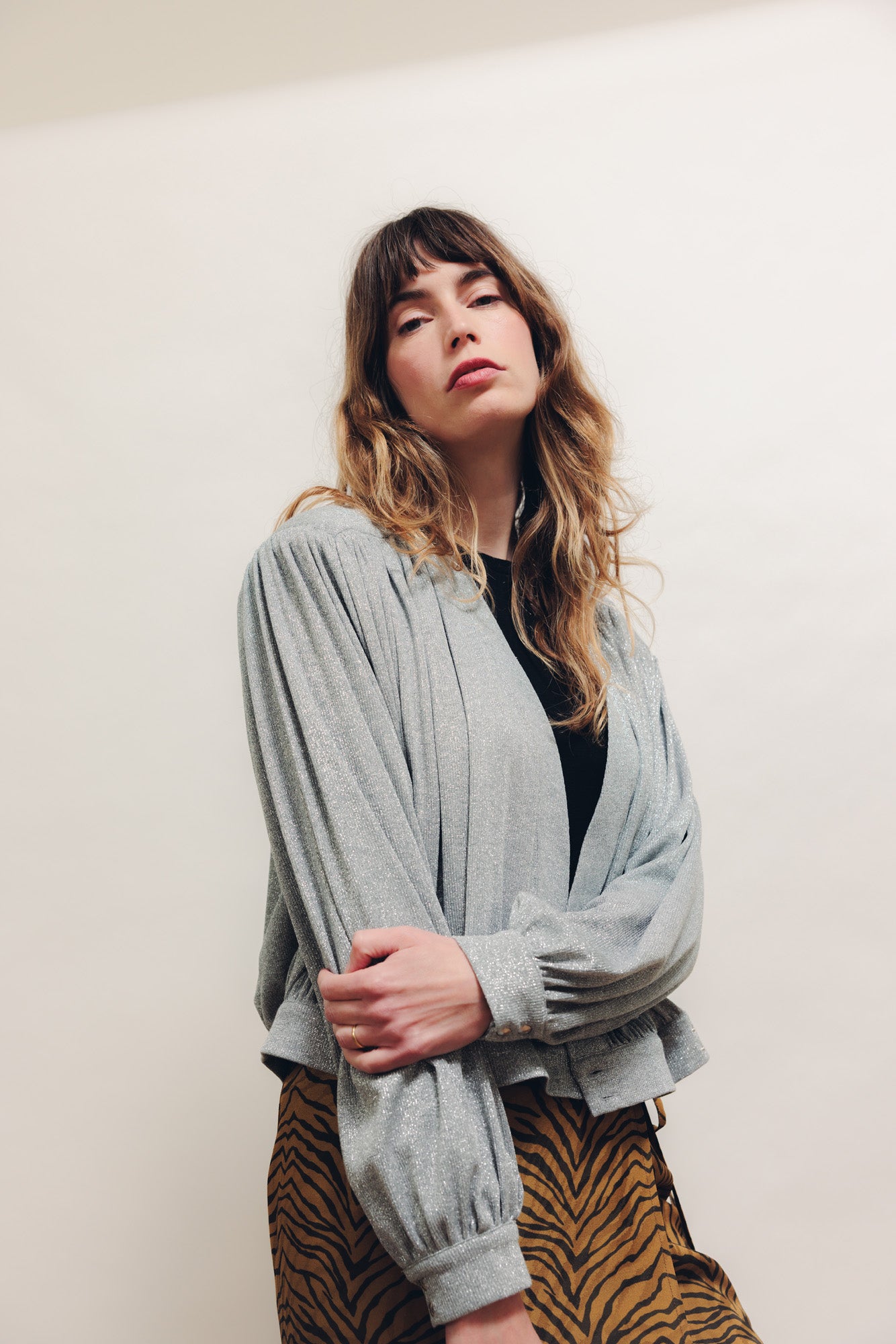 Blouse Jade Silver