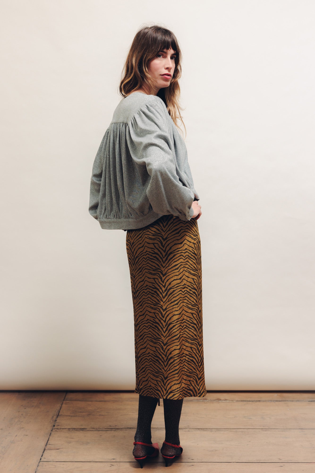 Blouse Jade Silver