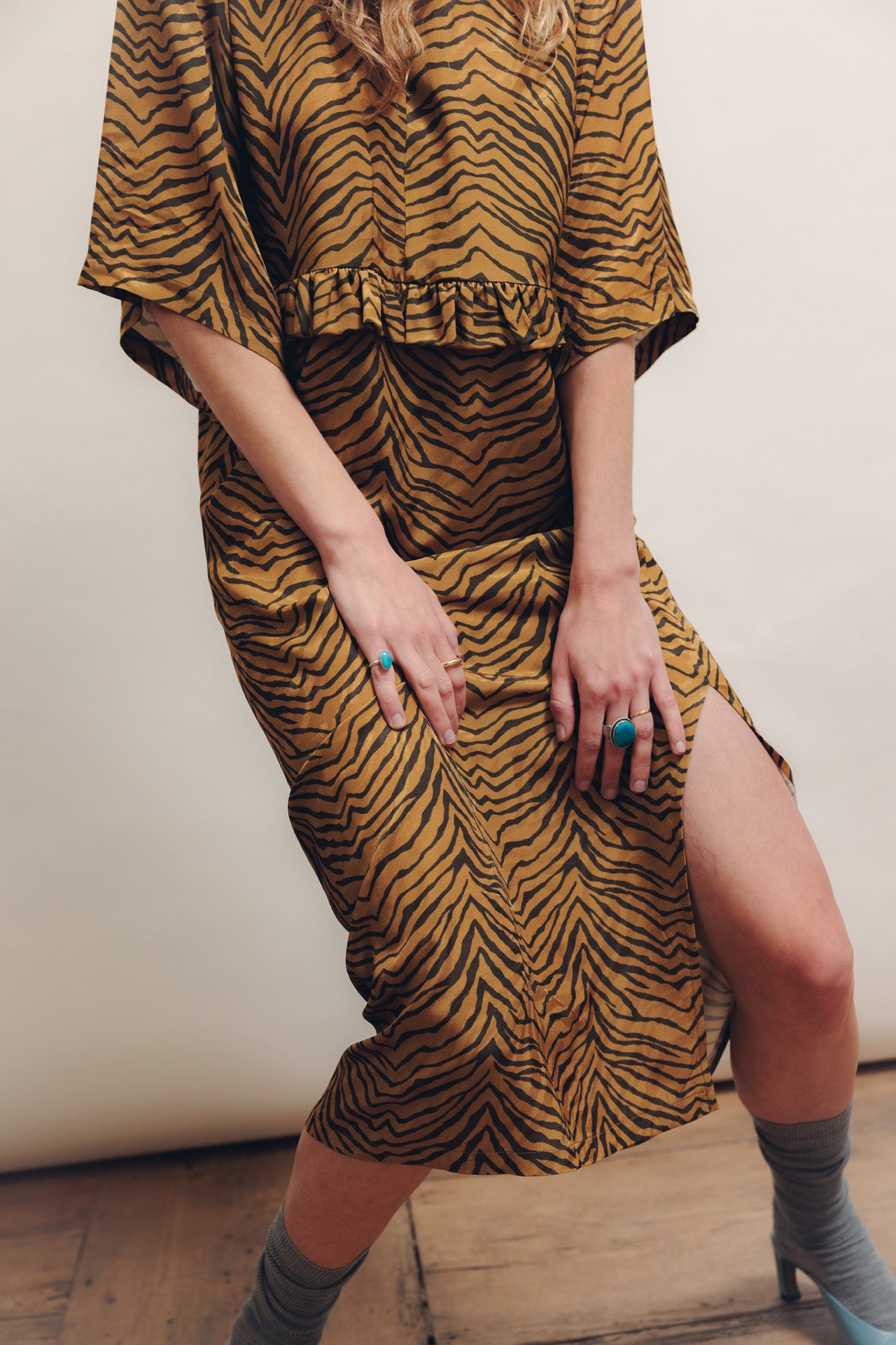 Robe Nina Tigre