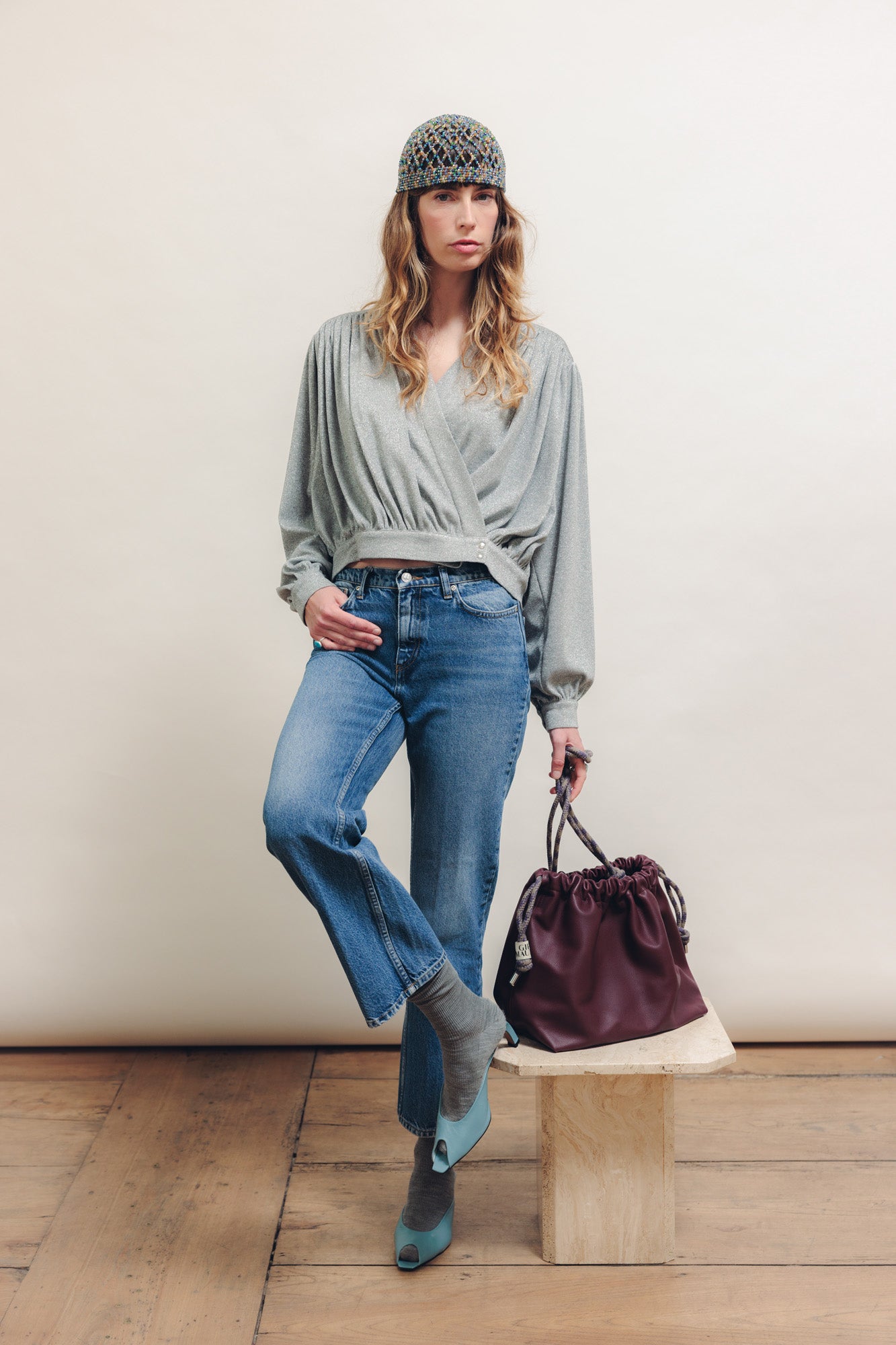 Blouse Jade Silver