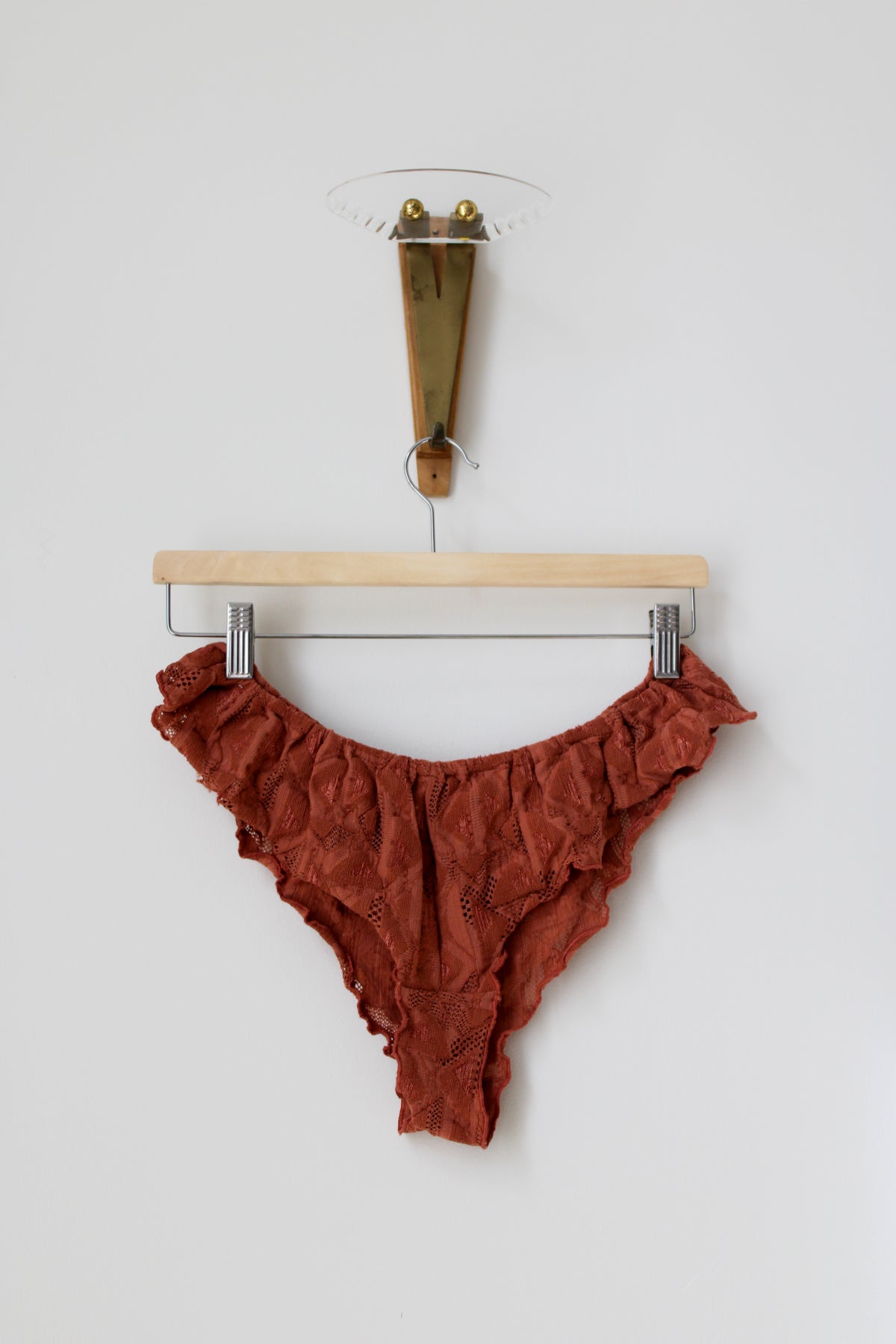 Culotte Cucu Dentelle Abricot