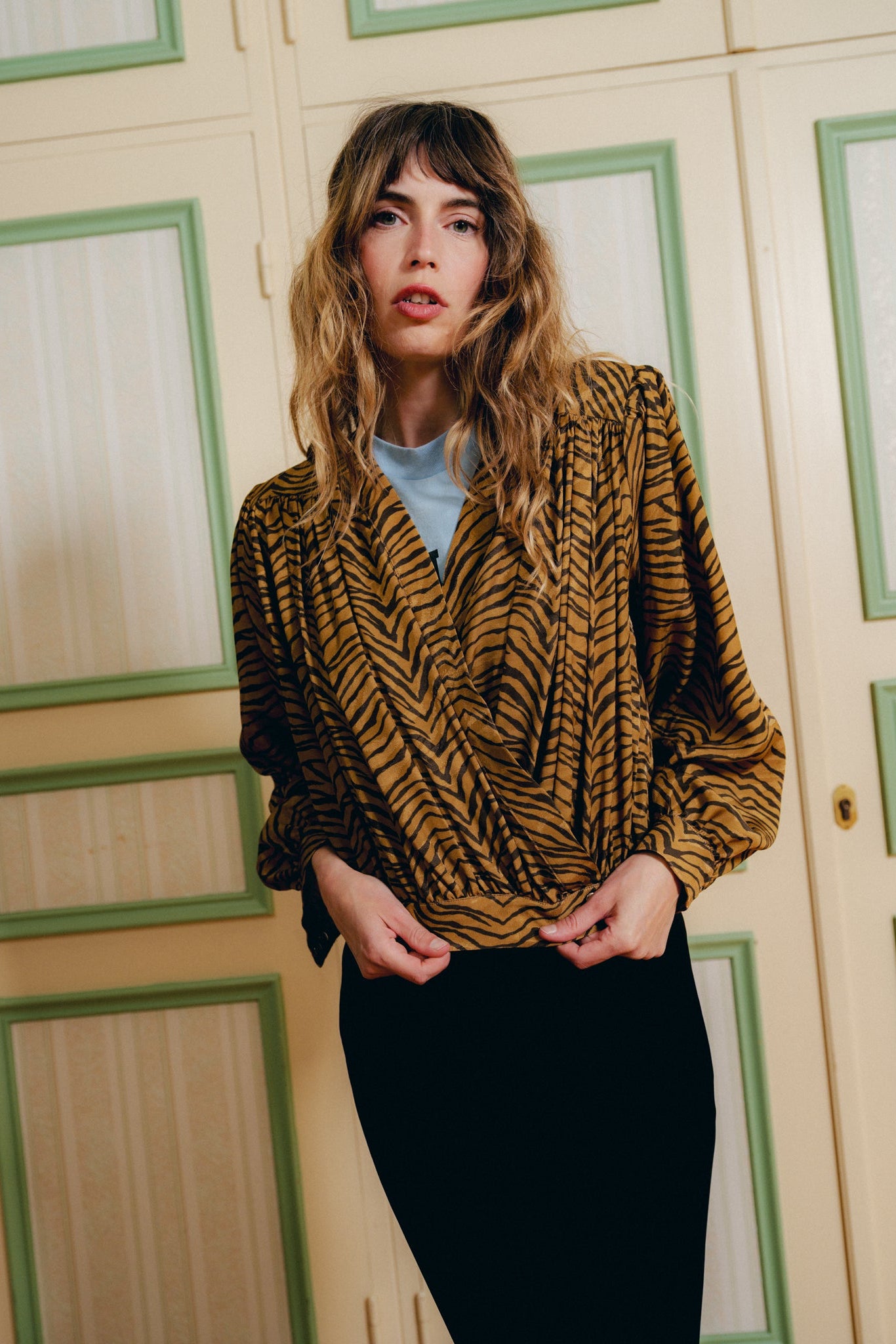 Blouse Jade Tigre