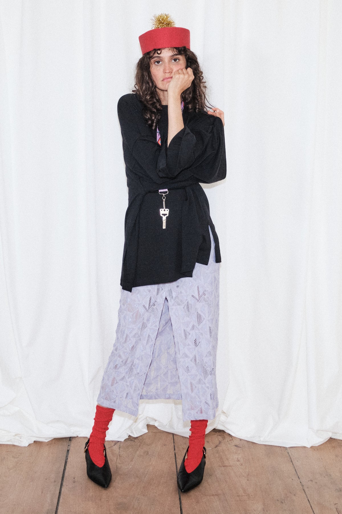 Jupe Allure Dentelle Lila