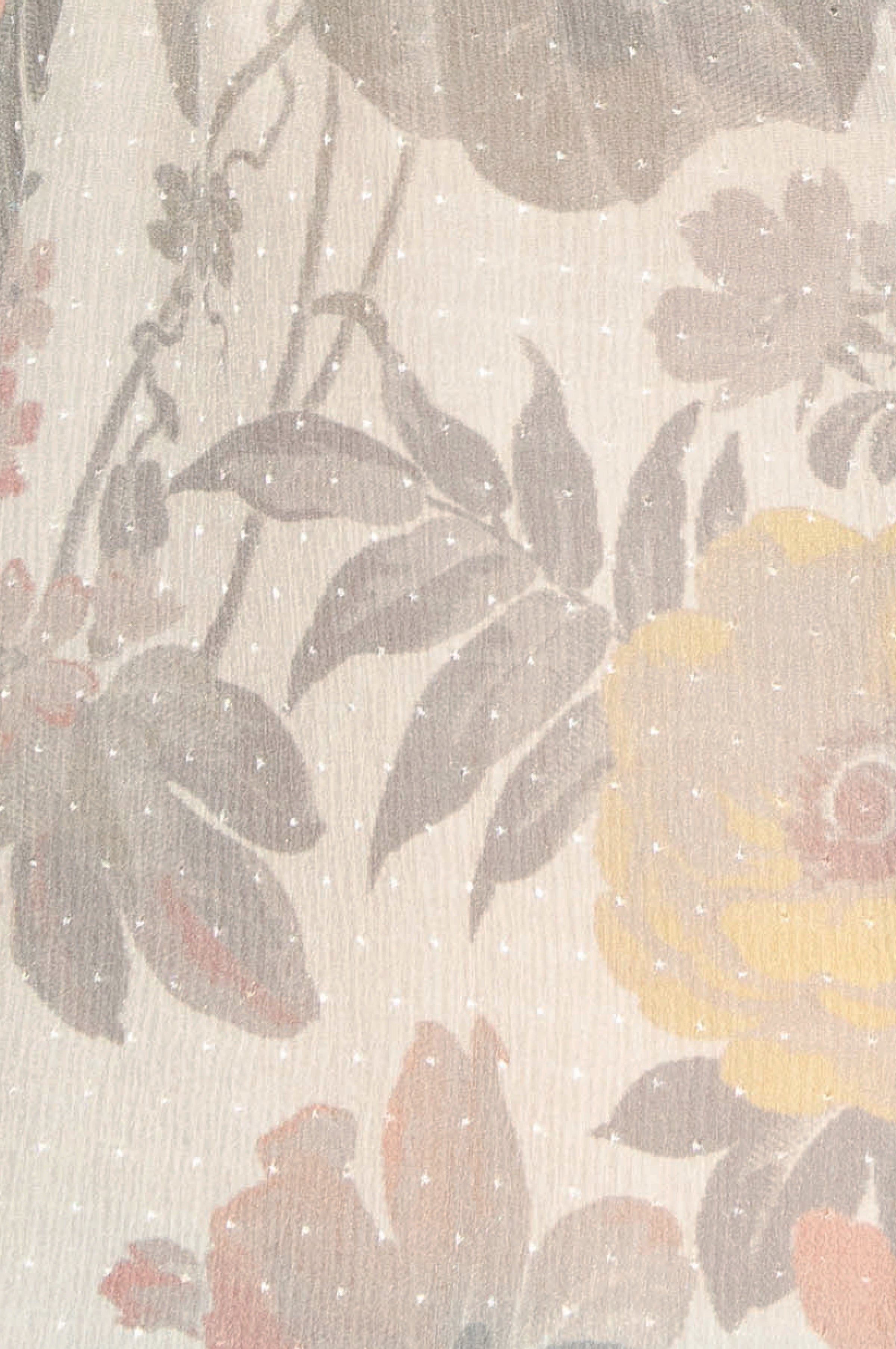 Top Bonnie plumetis de soie fleuri