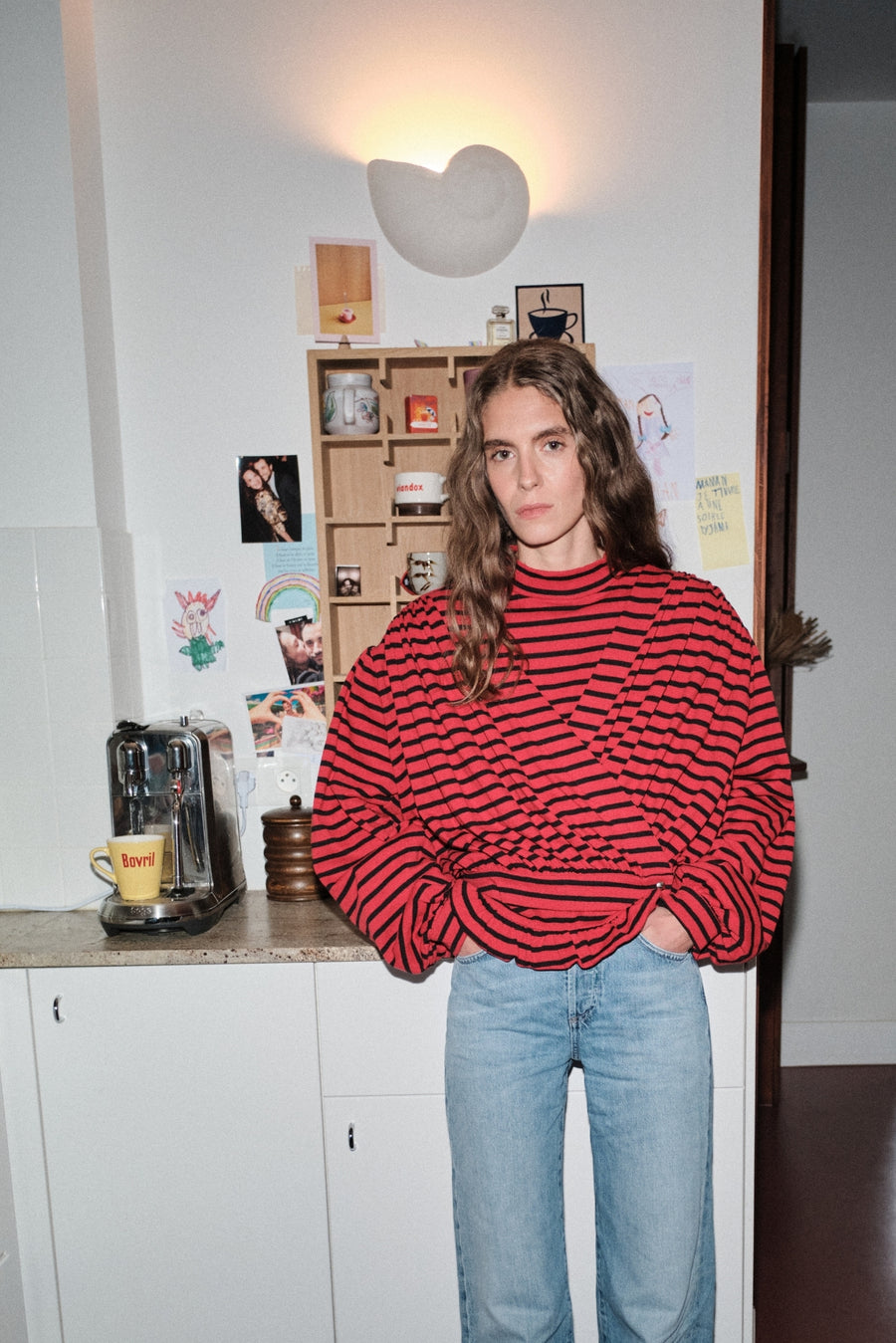 Blouse Jade rayée