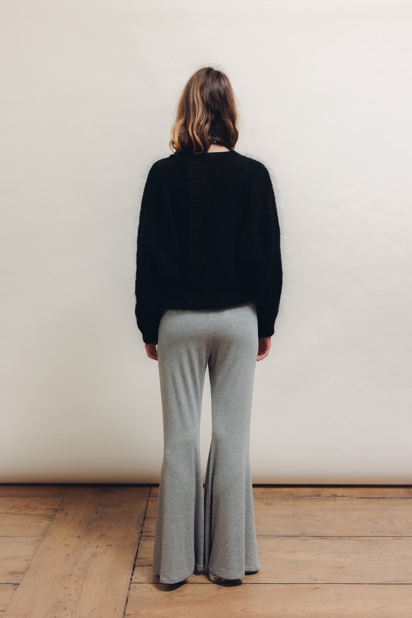 Pantalon Yoko Flare Argent