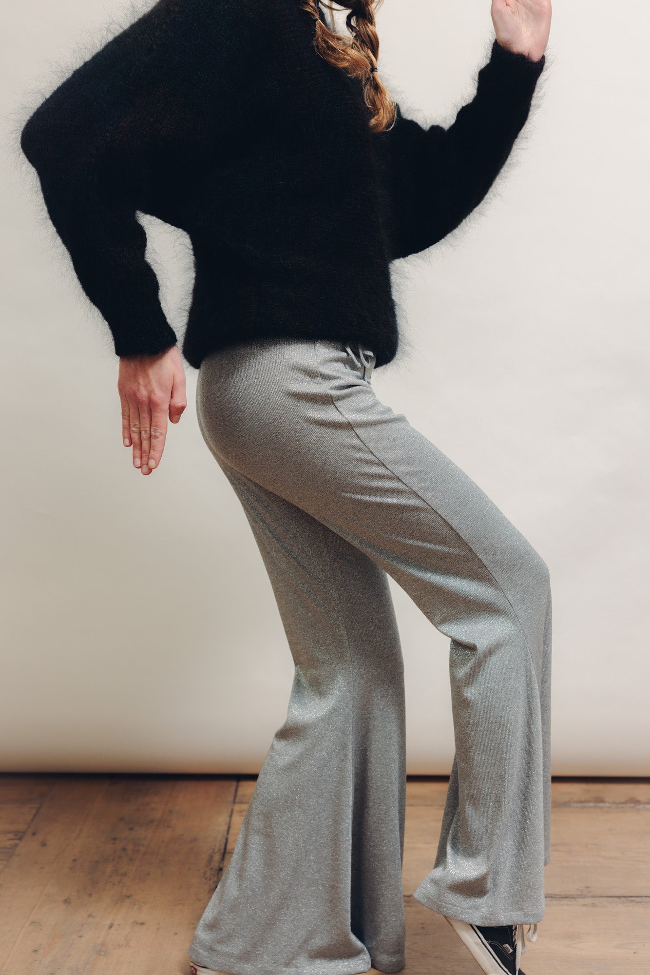 Pantalon Yoko Flare Argent