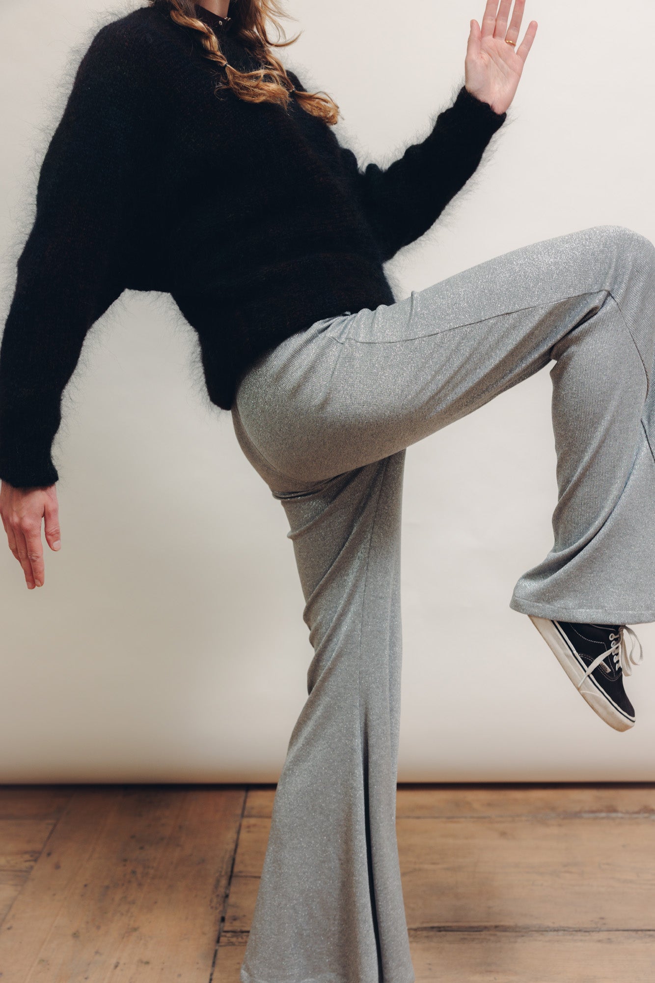 Pantalon Yoko Flare Argent