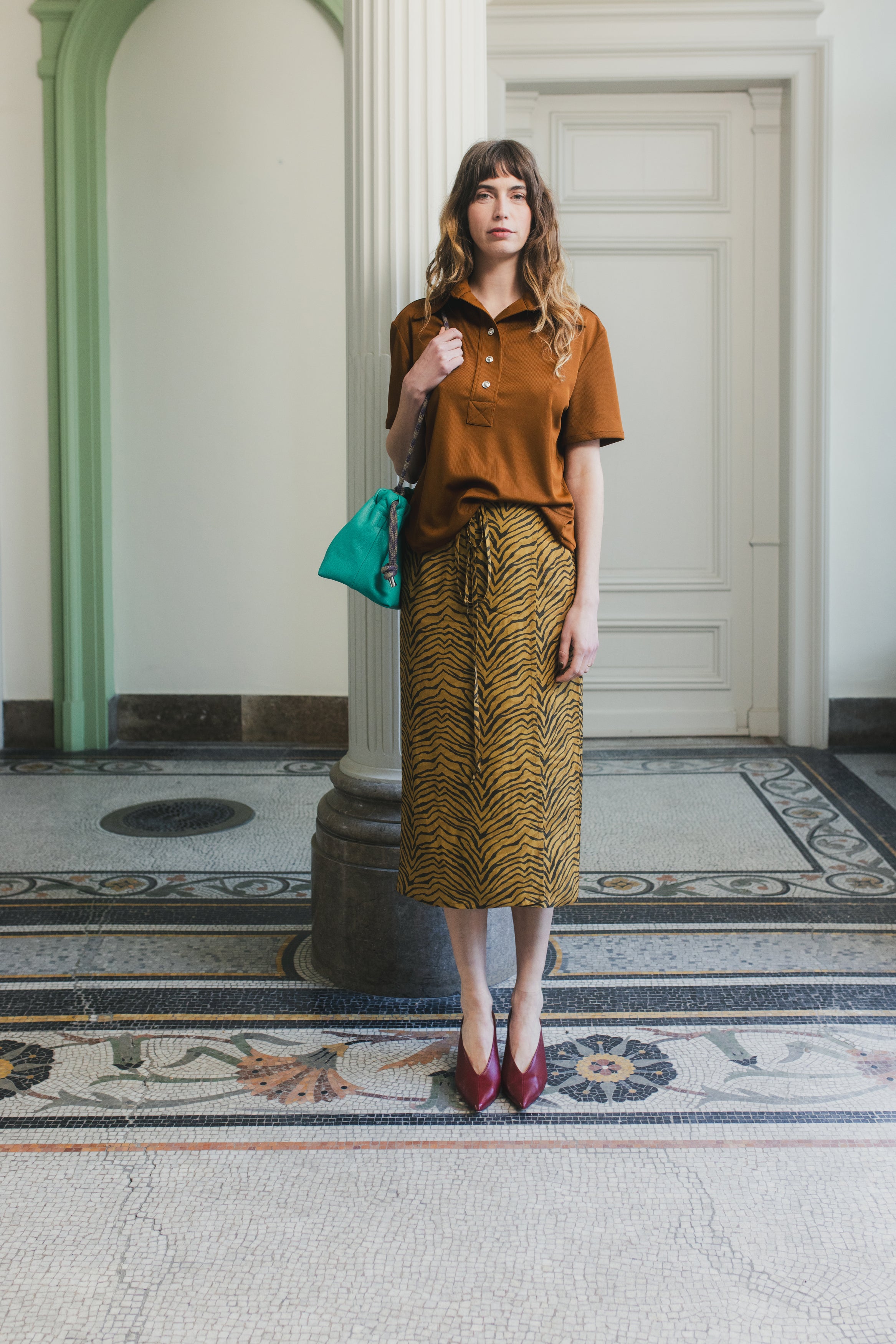 Jupe Charlotte Tigre