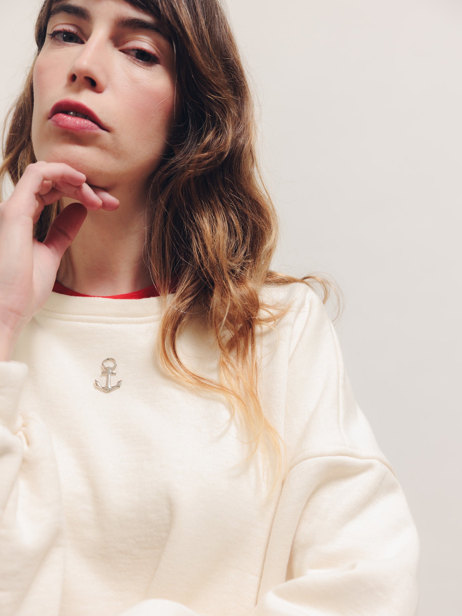 Sweat-shirt Jimmy + Pins Ancre