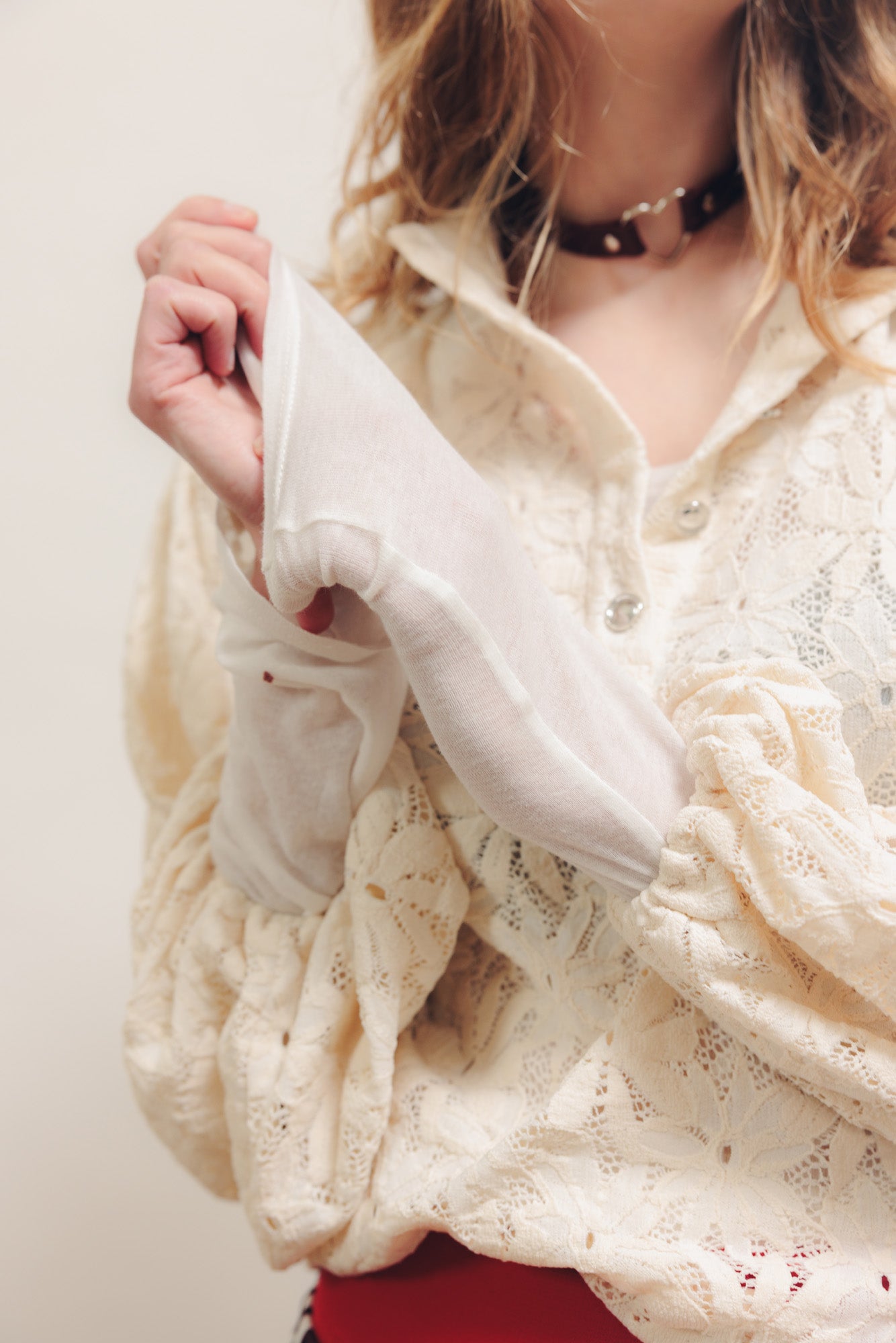 Blouse Fame Dentelle Marguerite