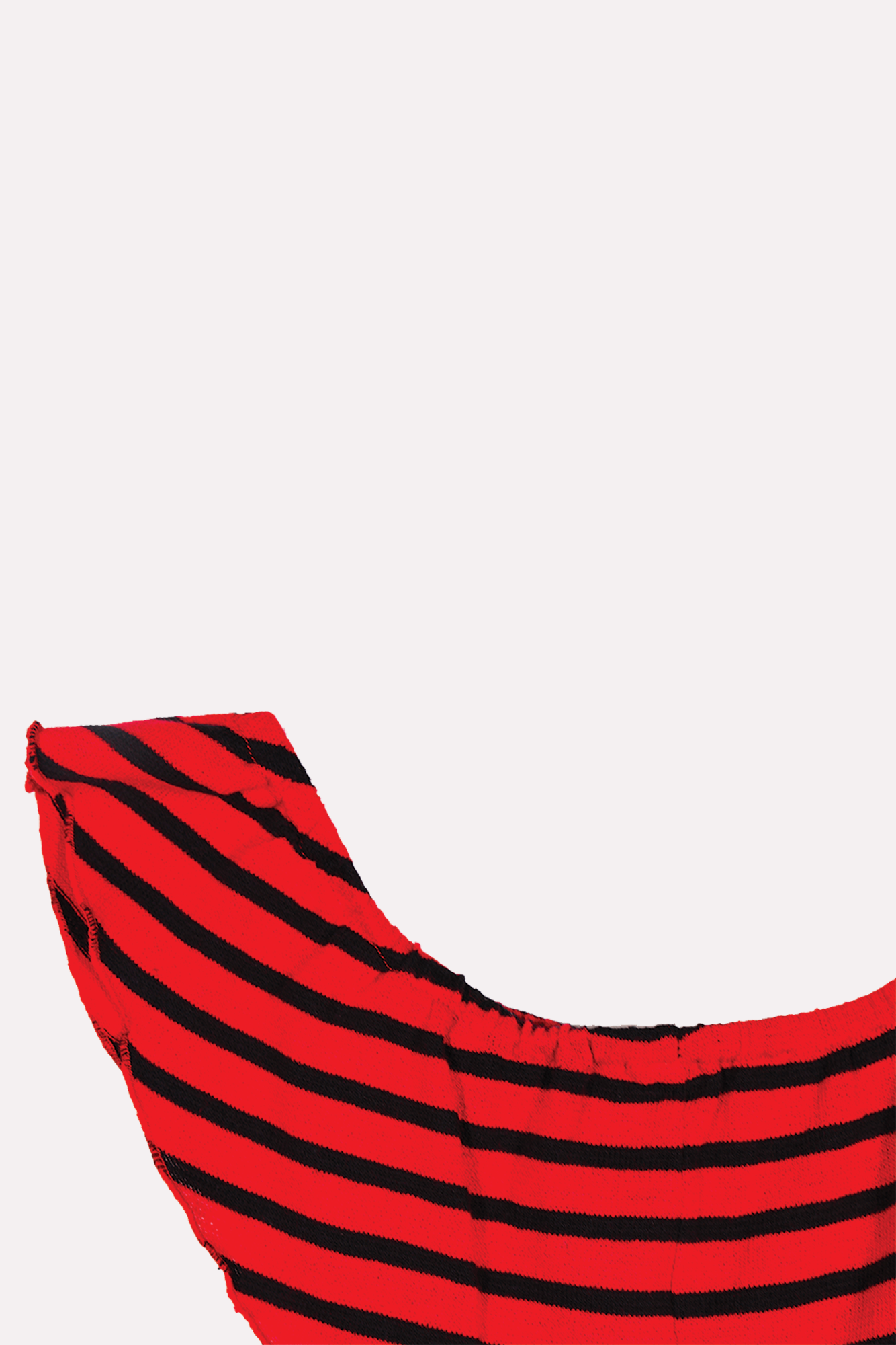 Tanga Cucu Rayée Rouge