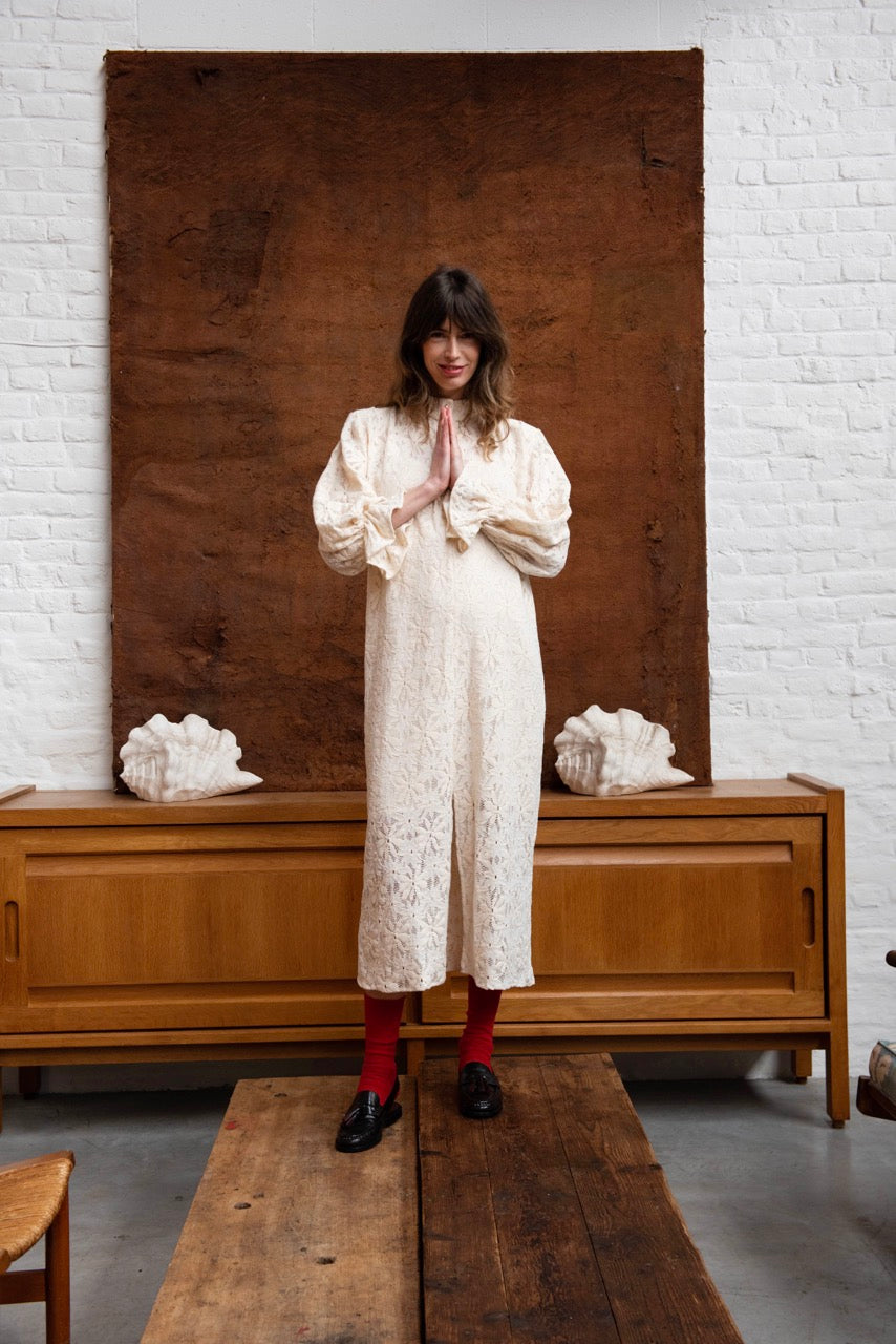 Robe POE Dentelle Marguerite