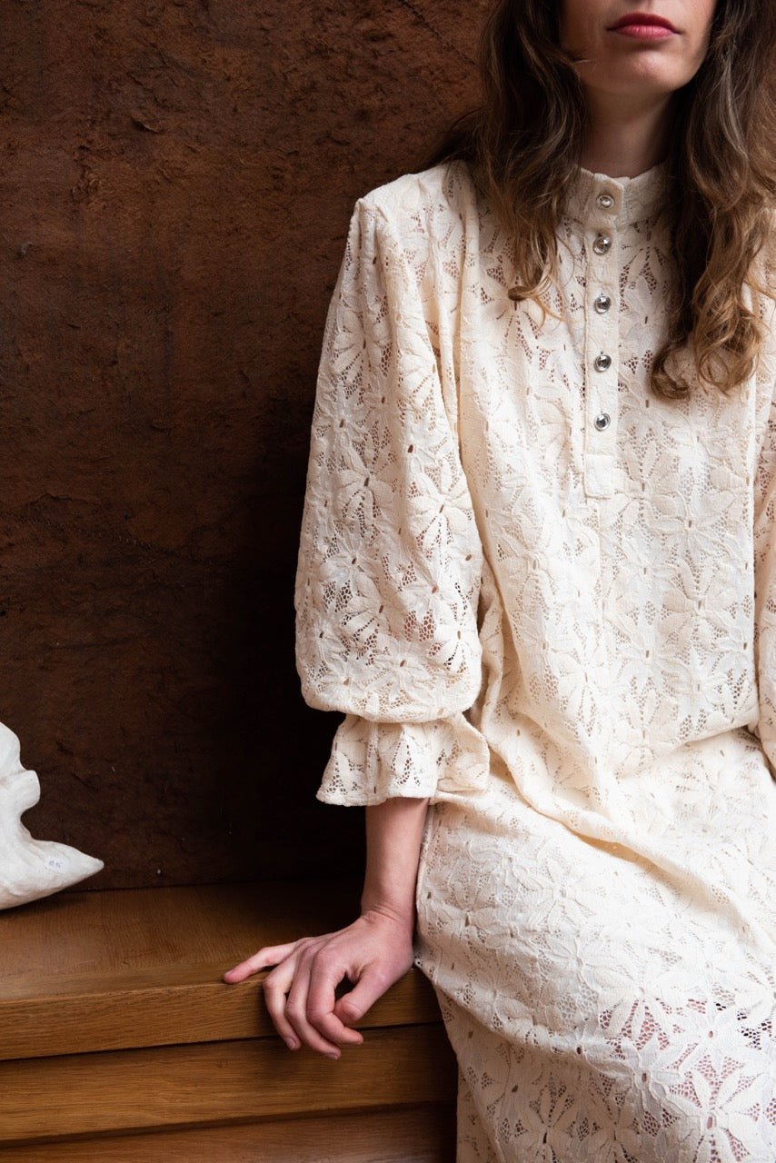 Robe POE Dentelle Marguerite