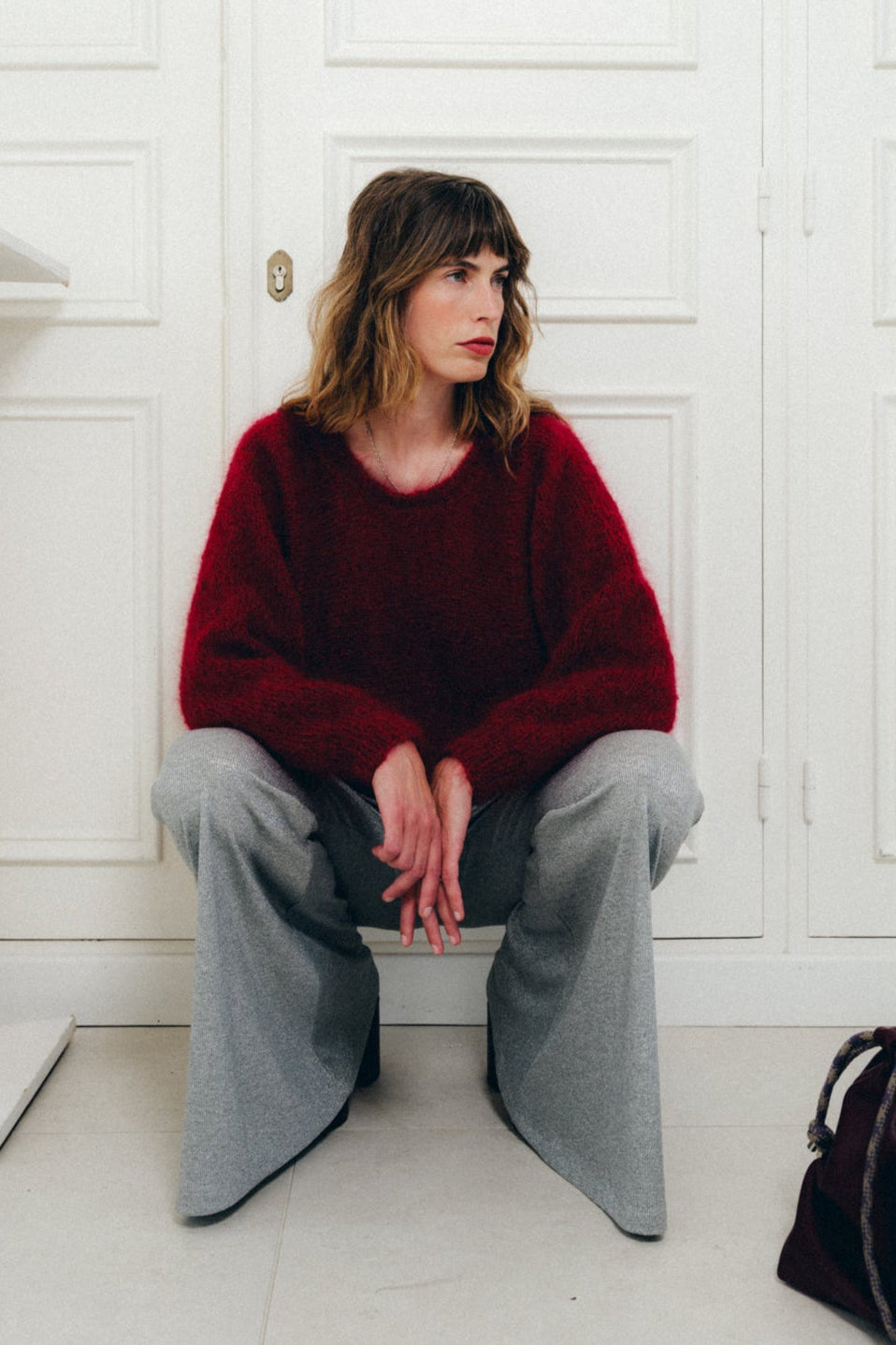 Pantalon Yoko Flare Argent