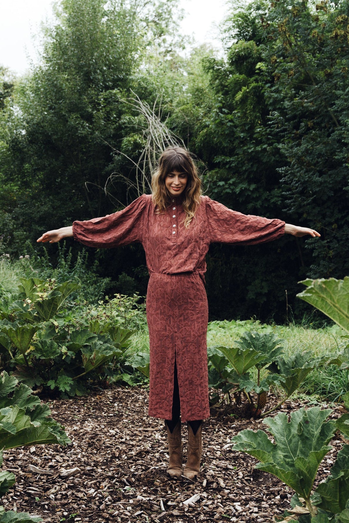 Blouse Fame Chocolat