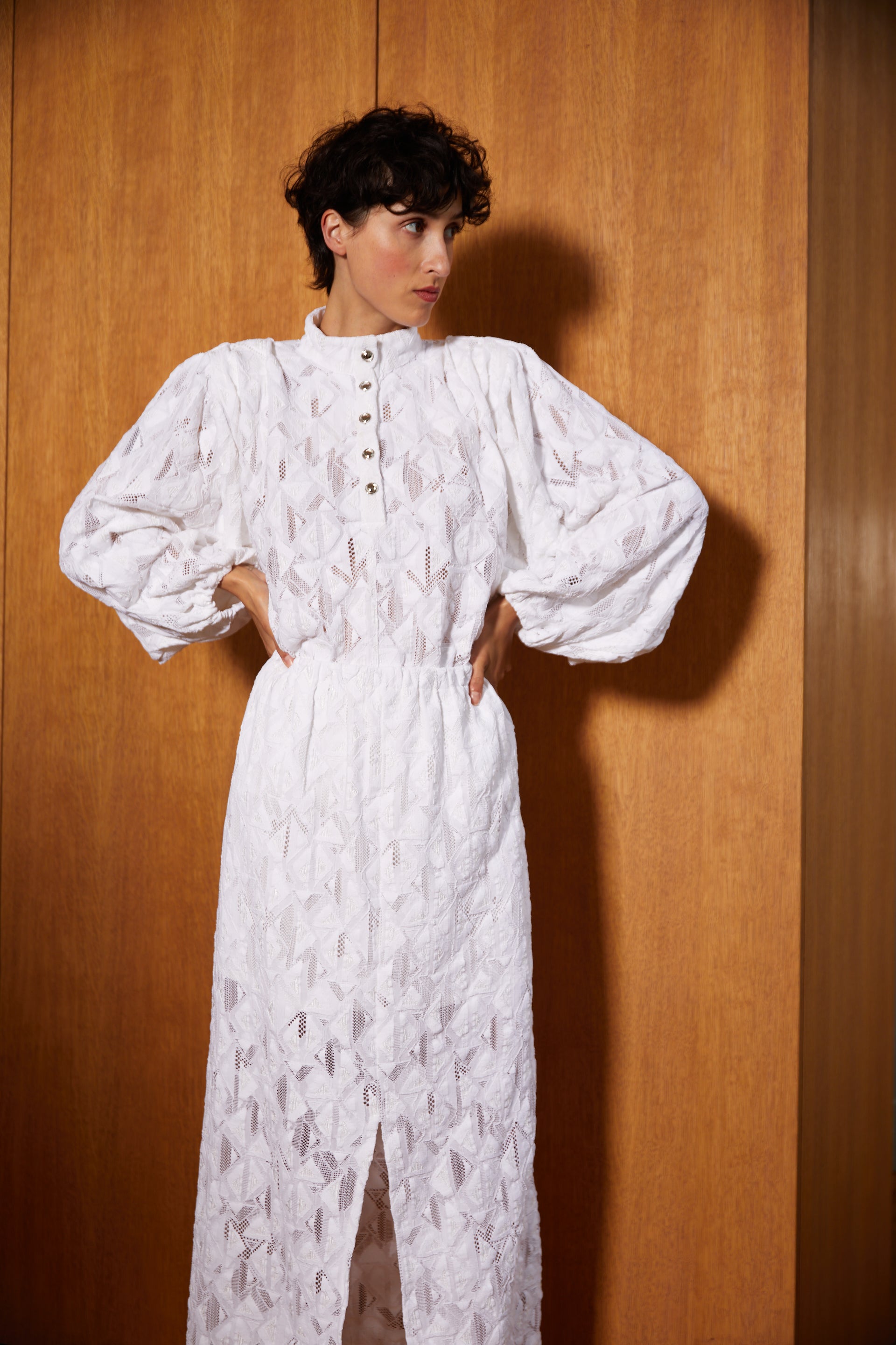 Blouse FAME Dentelle Milk
