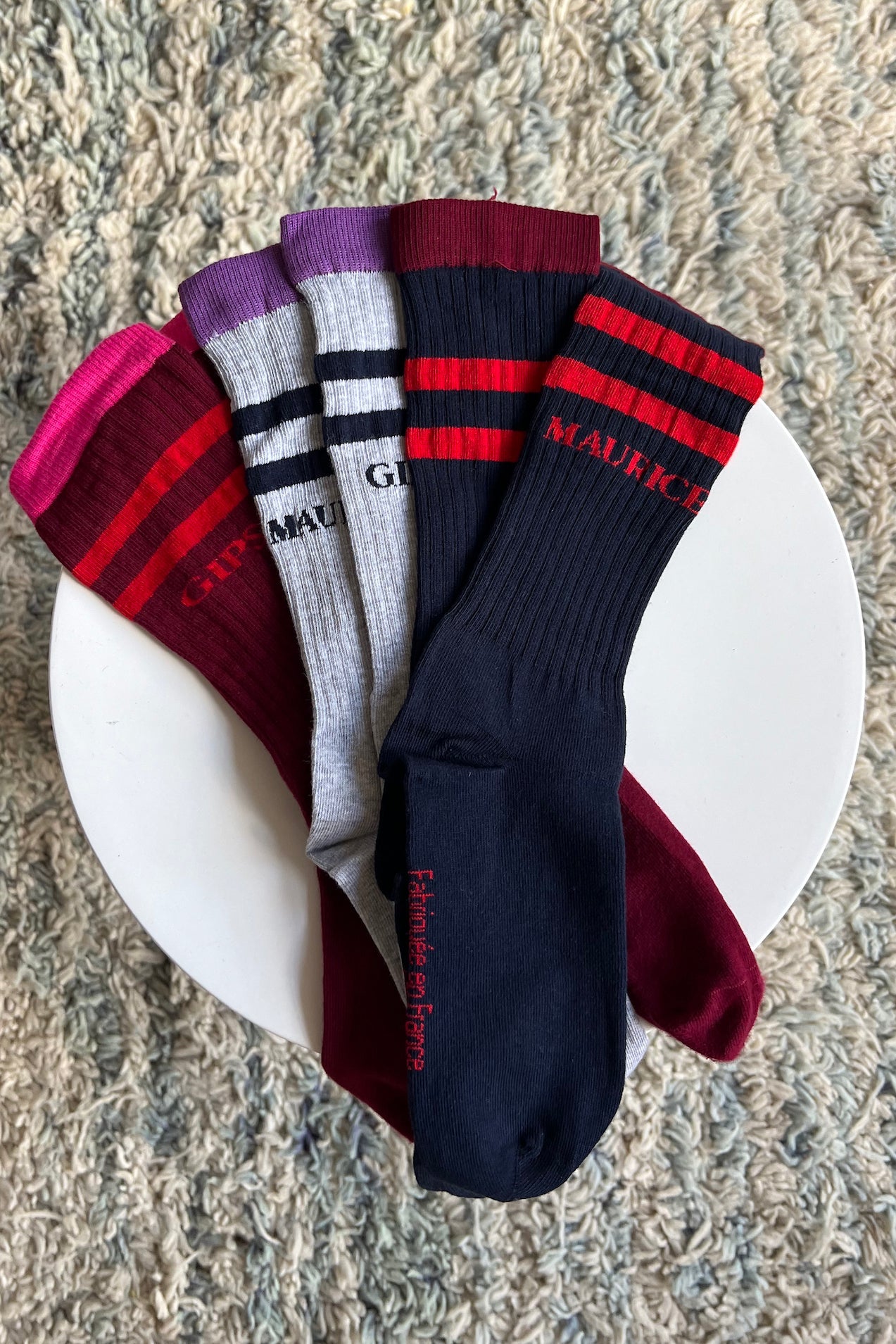 Chaussettes Loulou Marine