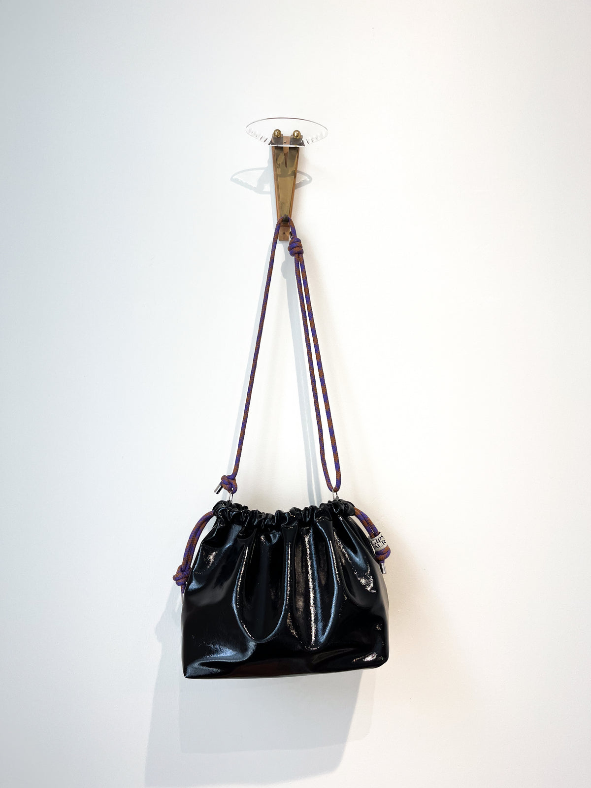 Sac Vinyle Noir - L