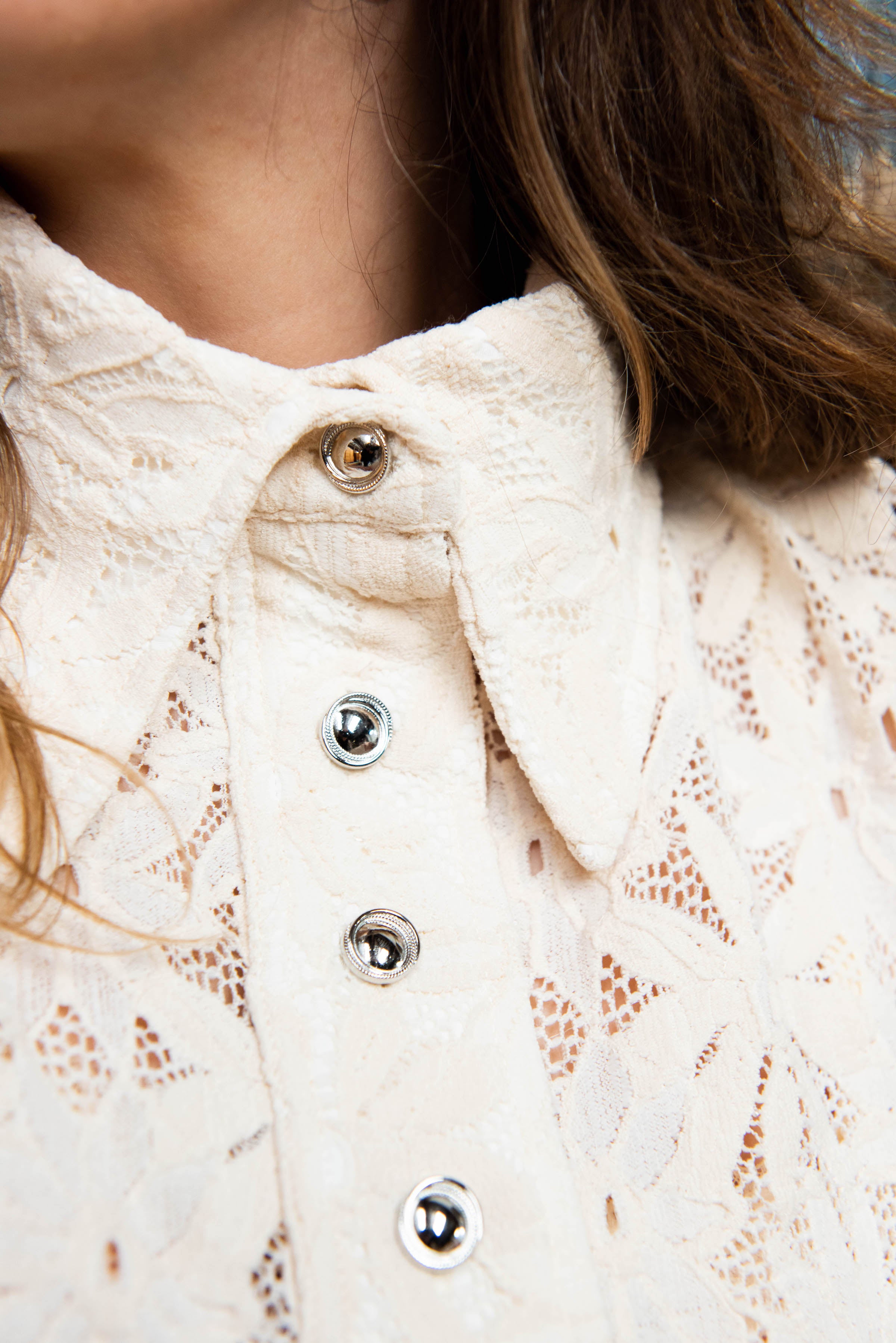 Mick Polo Dentelle Marguerite