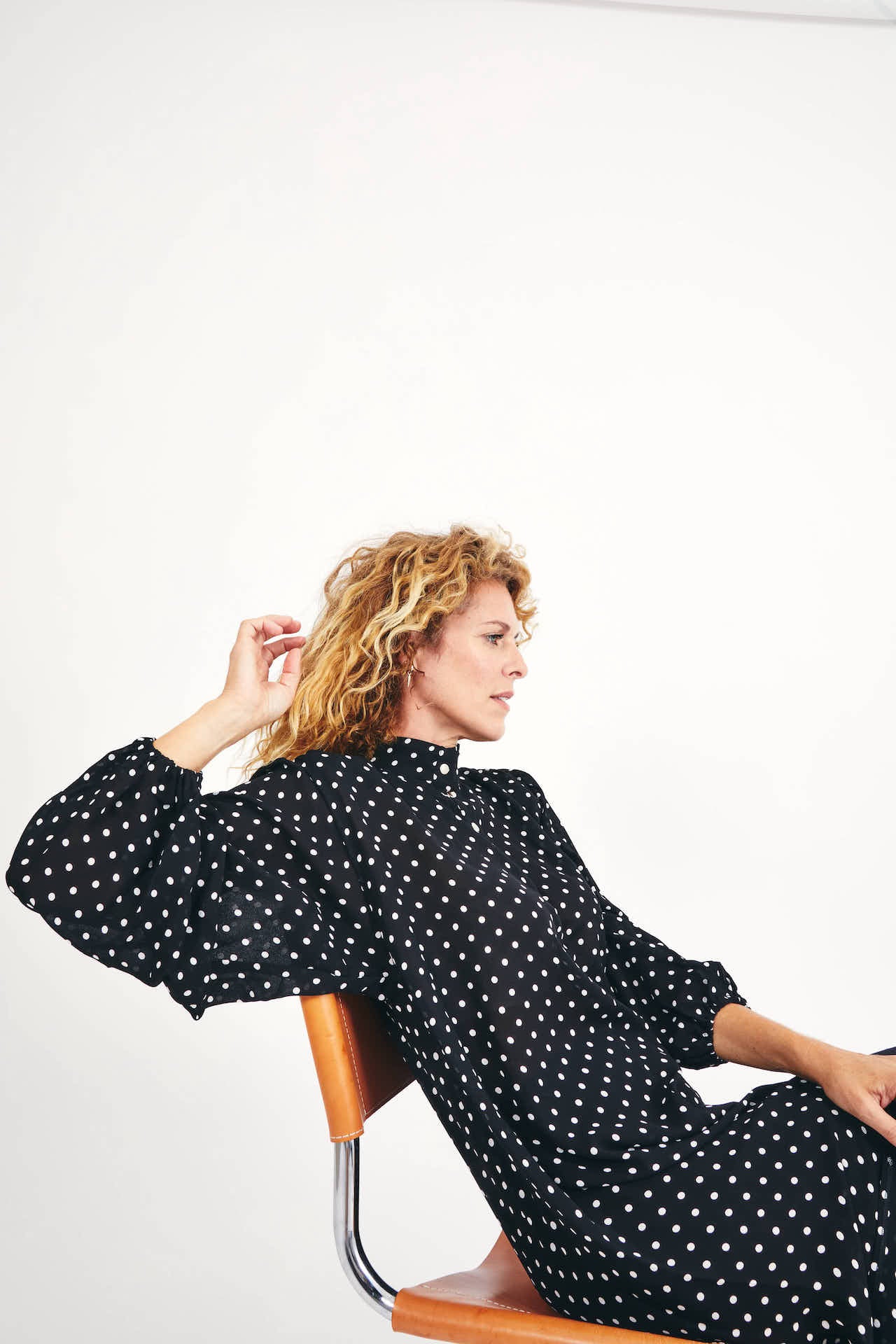 Robe a pois fluide clearance