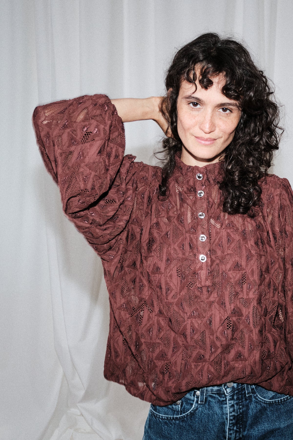 Blouse Fame Chocolat