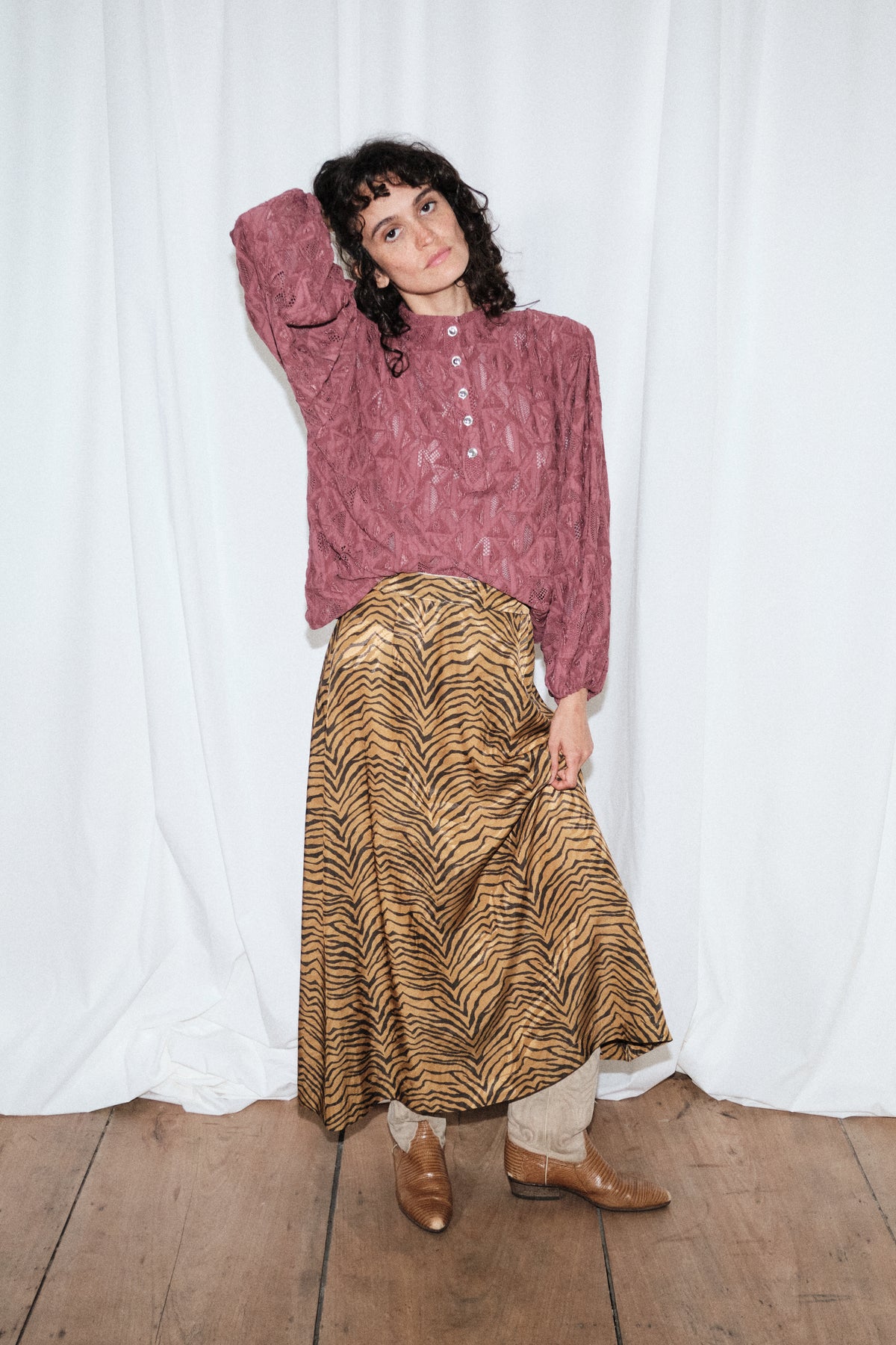 Blouse Fame Grenat