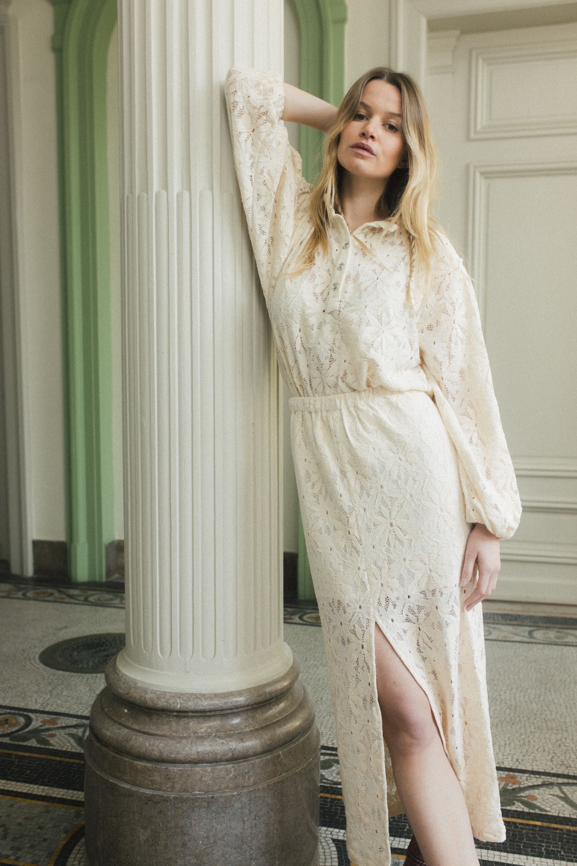 Blouse Fame Dentelle Marguerite