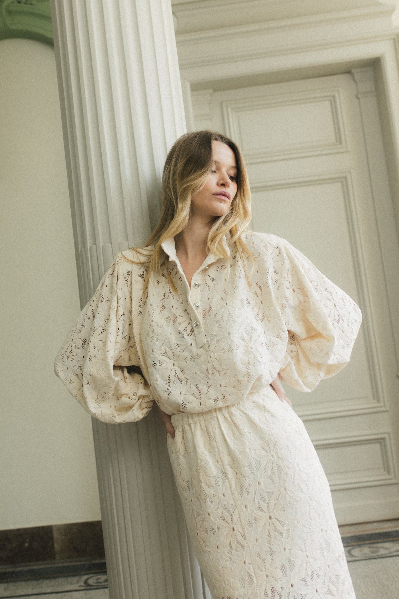 Blouse Fame Dentelle Marguerite