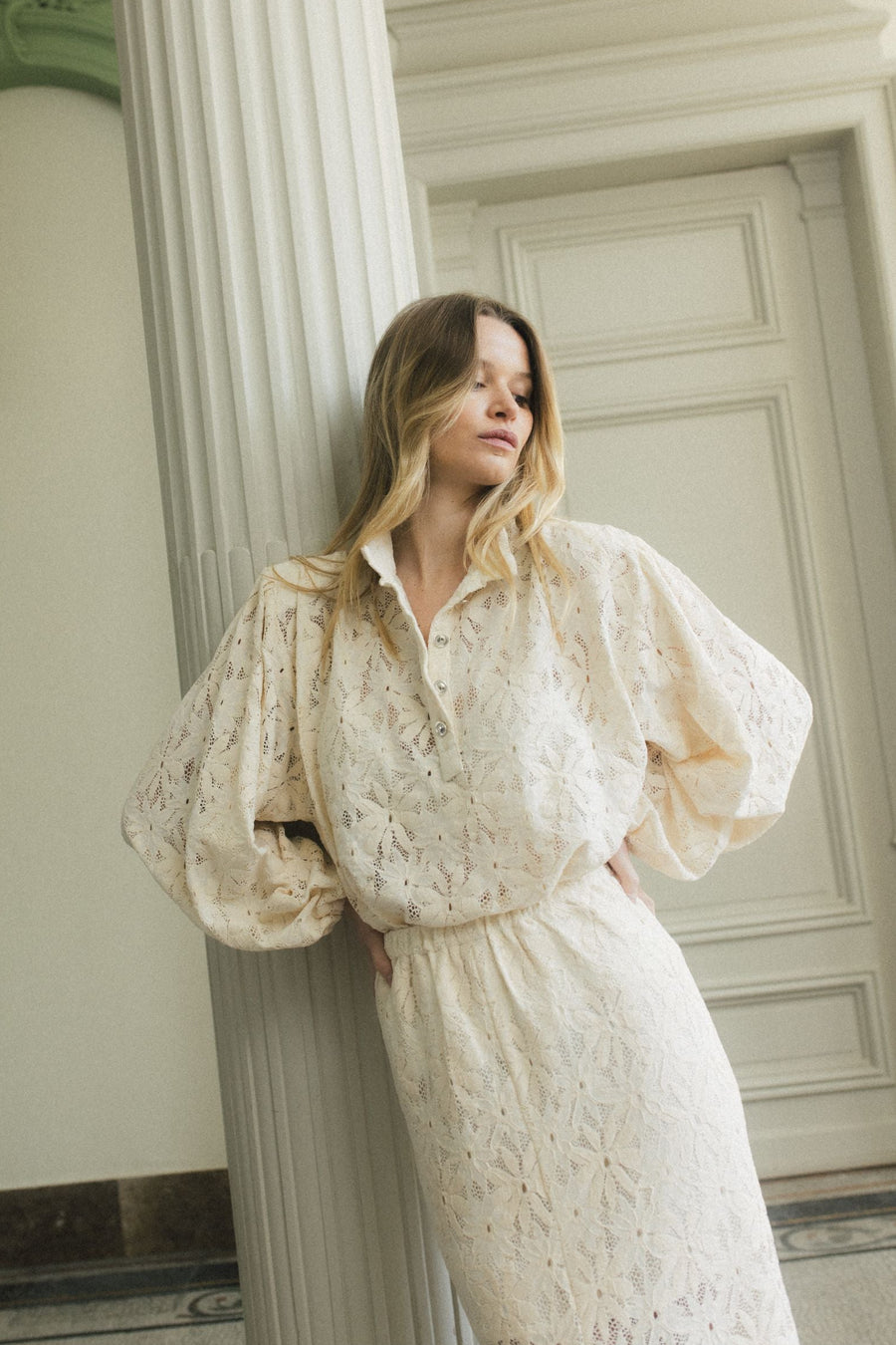 Blouse Fame Dentelle Marguerite