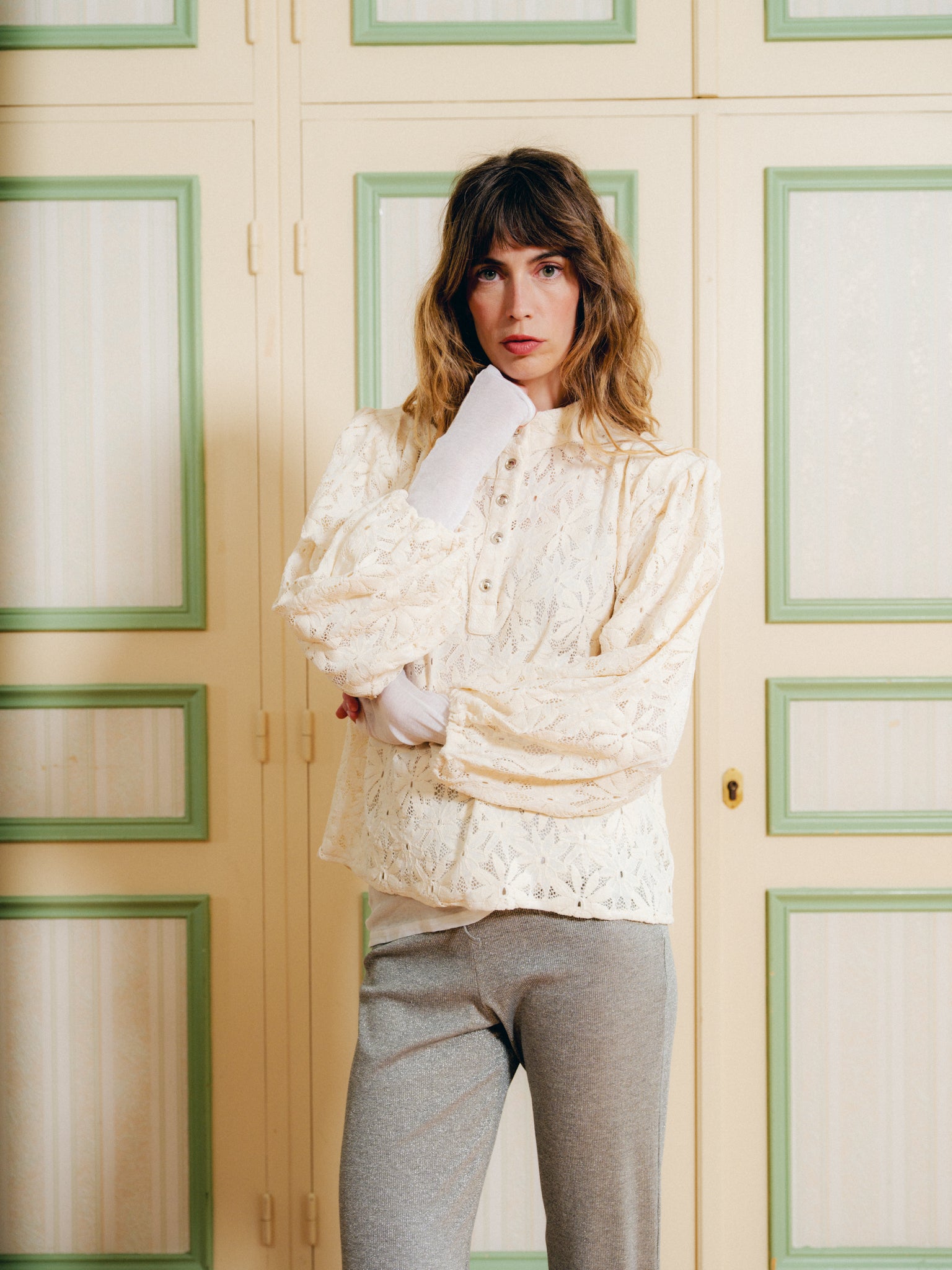 Blouse Fame Dentelle Marguerite