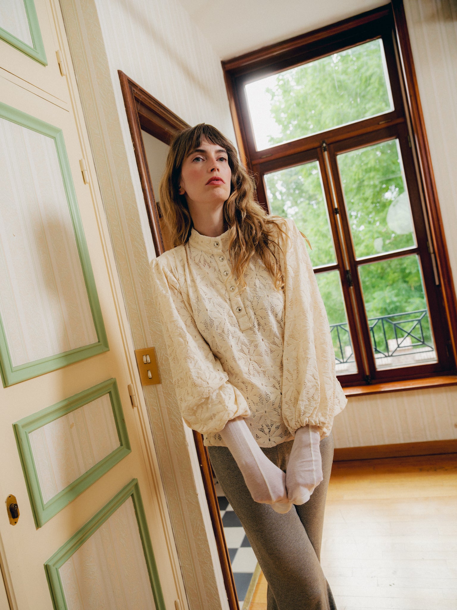Blouse Fame Dentelle Marguerite