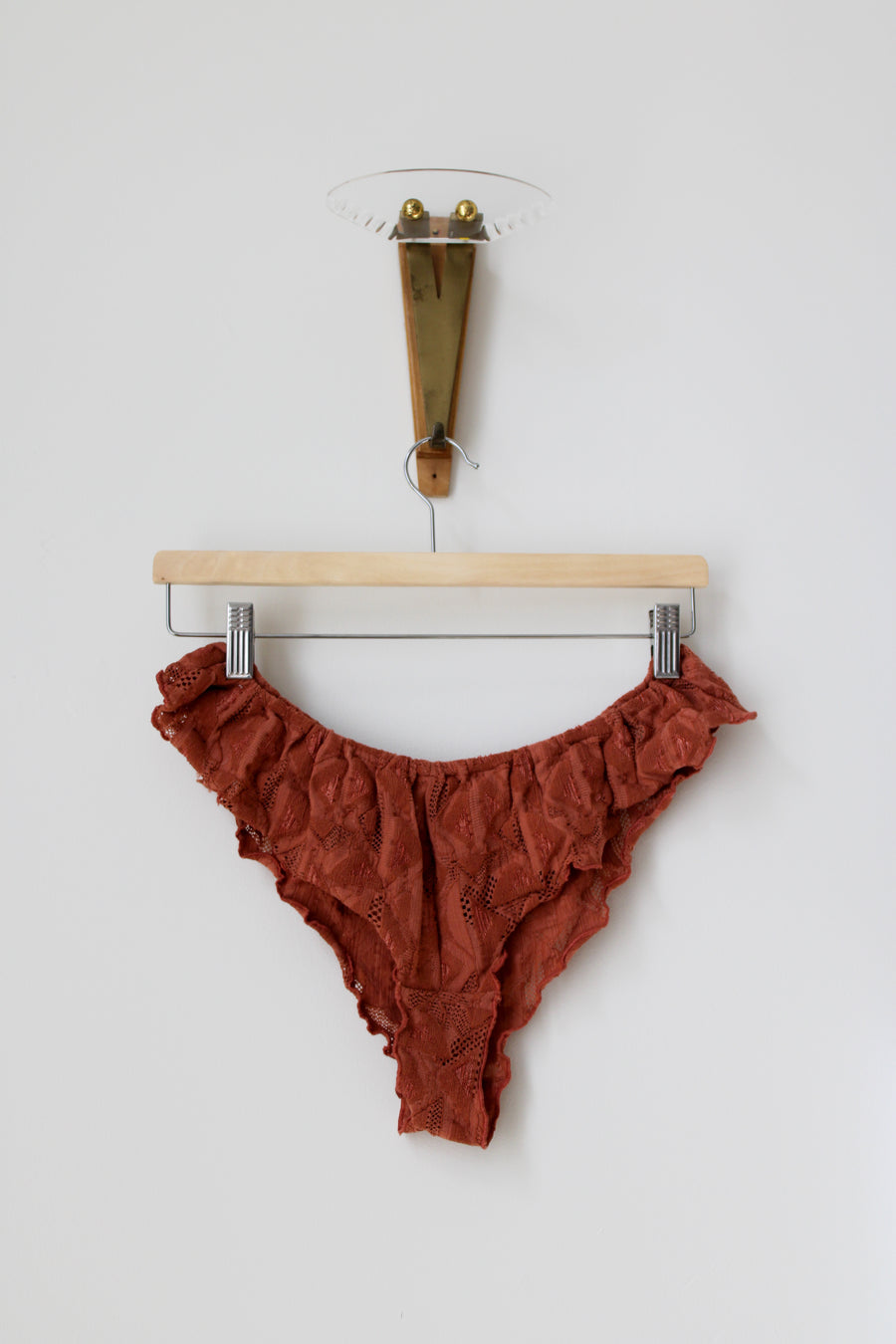 Culotte Cucu Dentelle Abricot
