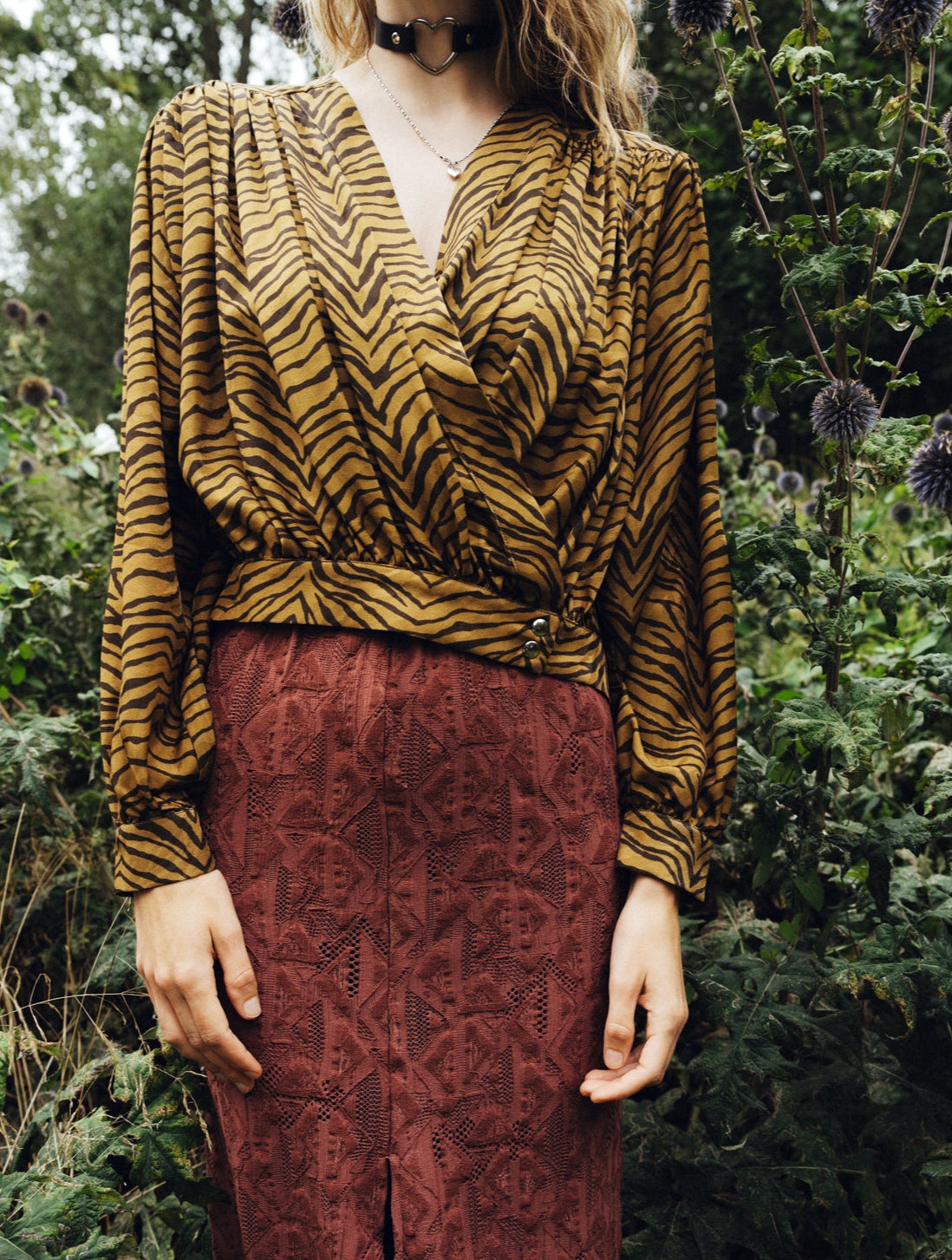 Blouse Jade Tigre