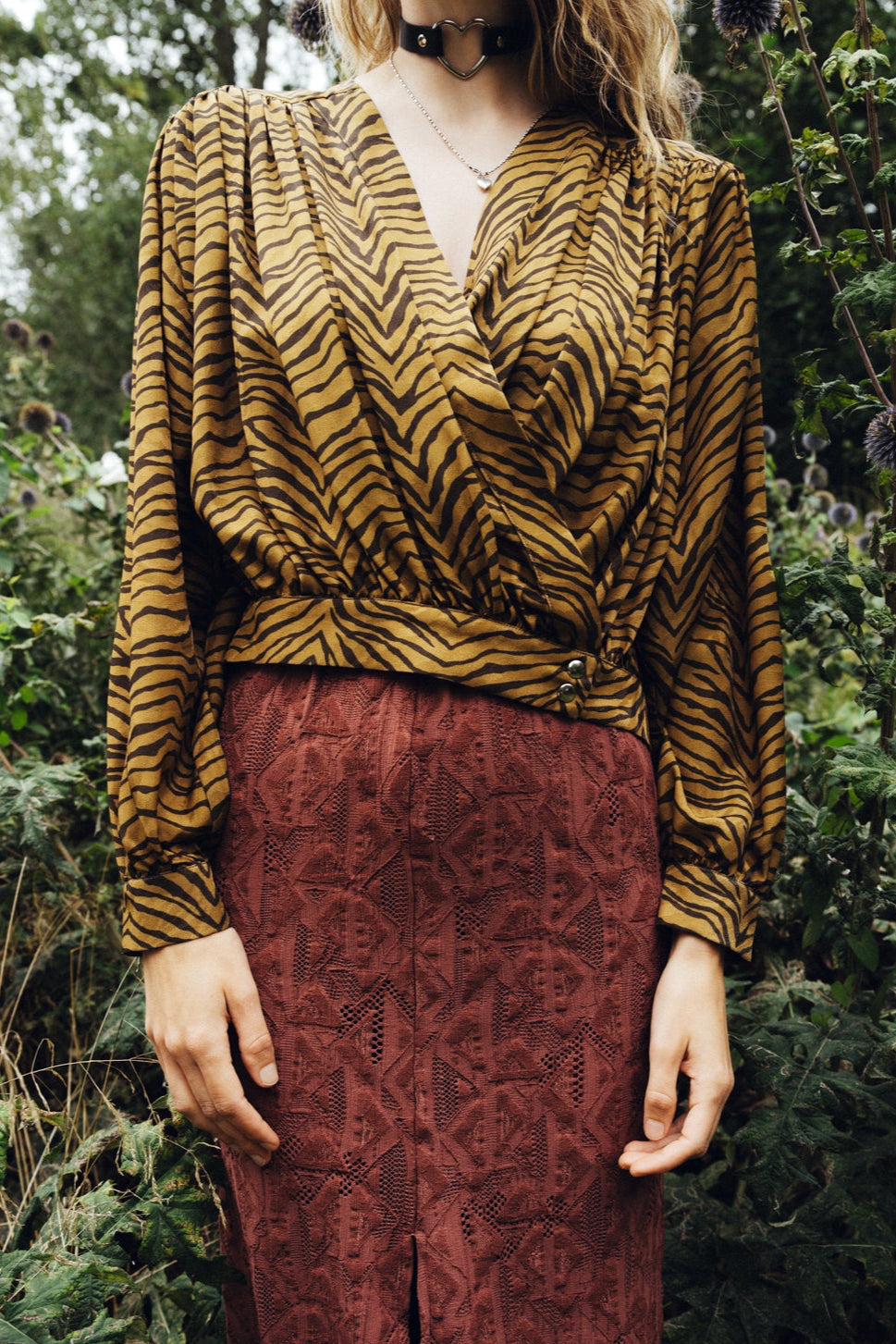Blouse Jade Tigre