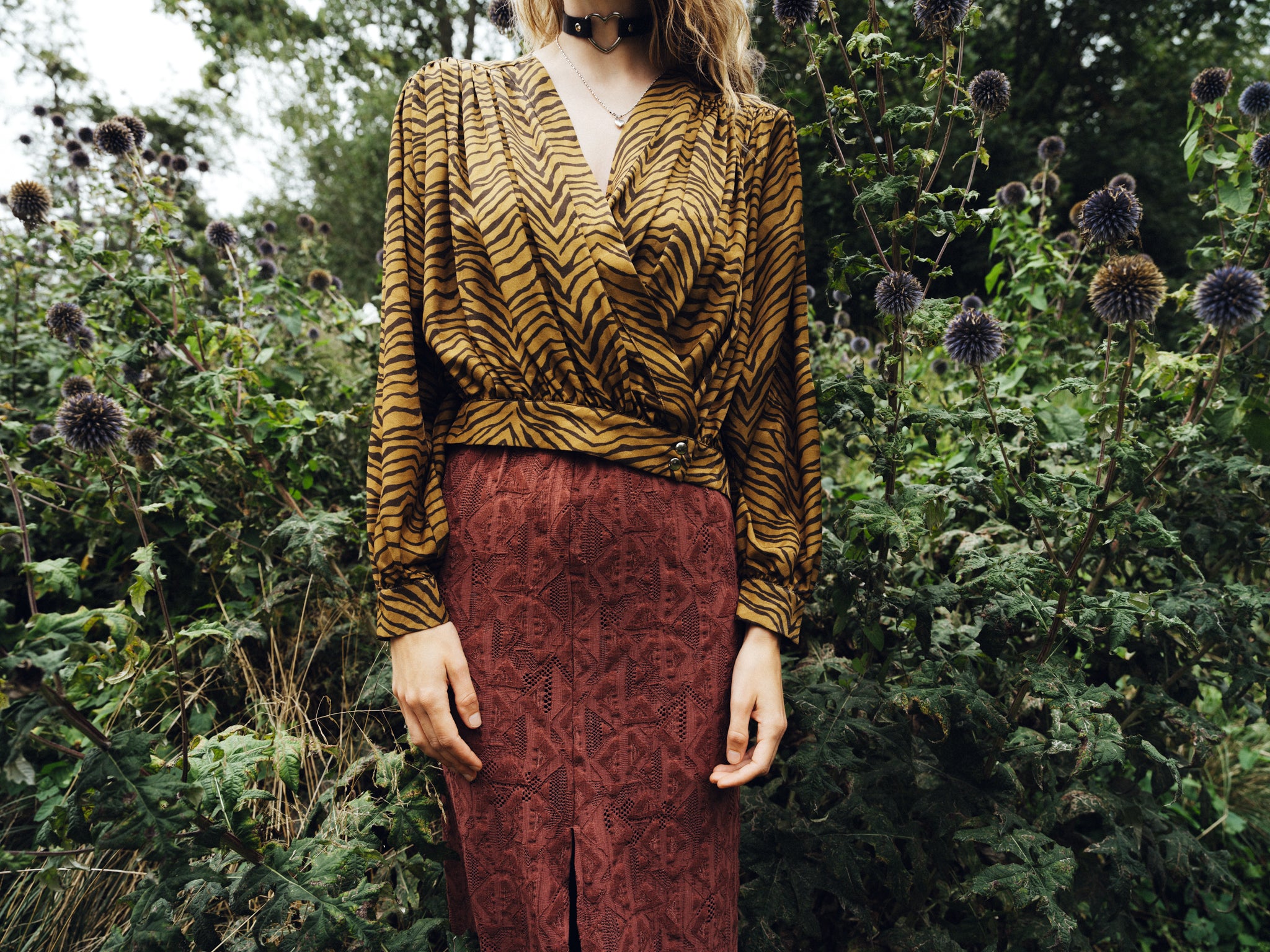 Blouse Jade Tigre