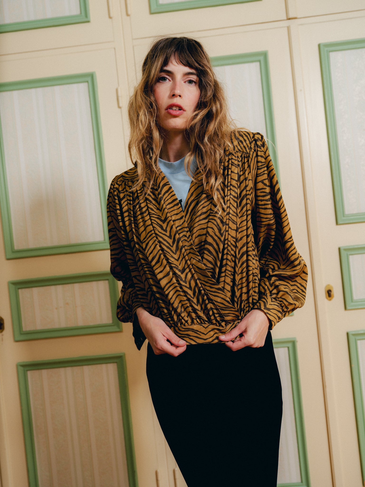 Blouse Jade Tigre