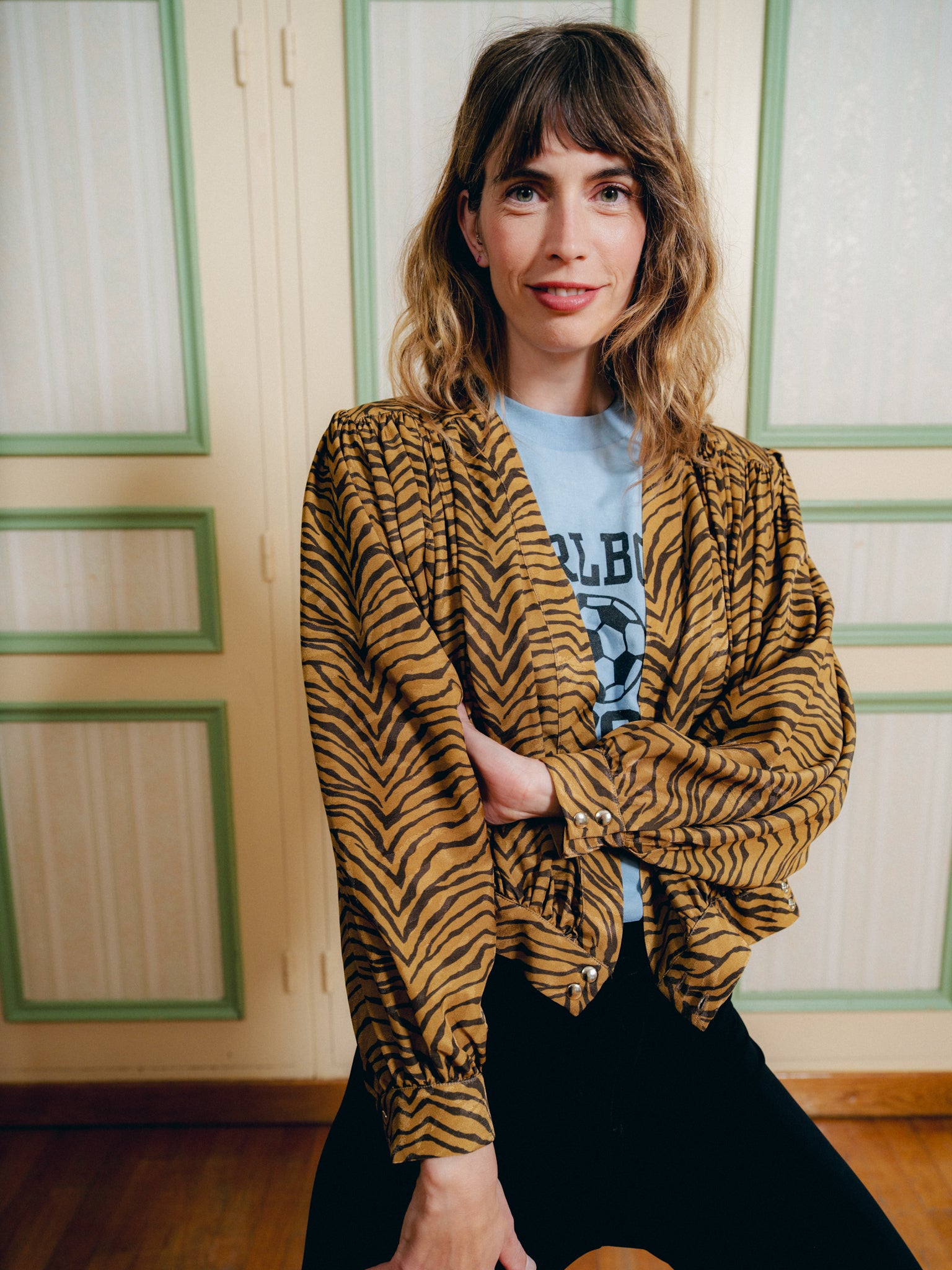Blouse Jade Tigre