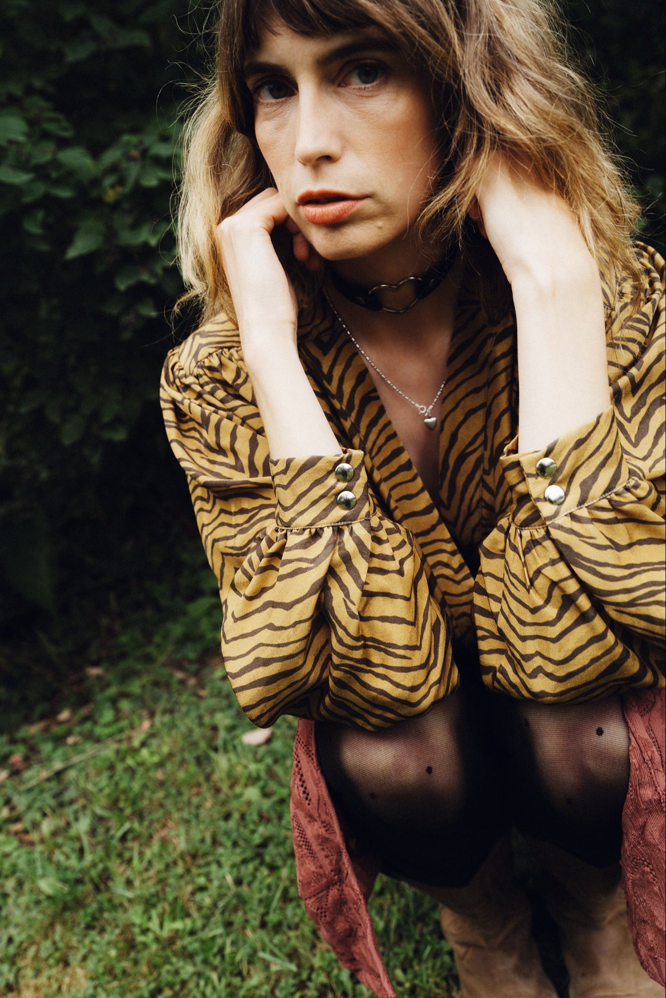 Blouse Jade Tigre