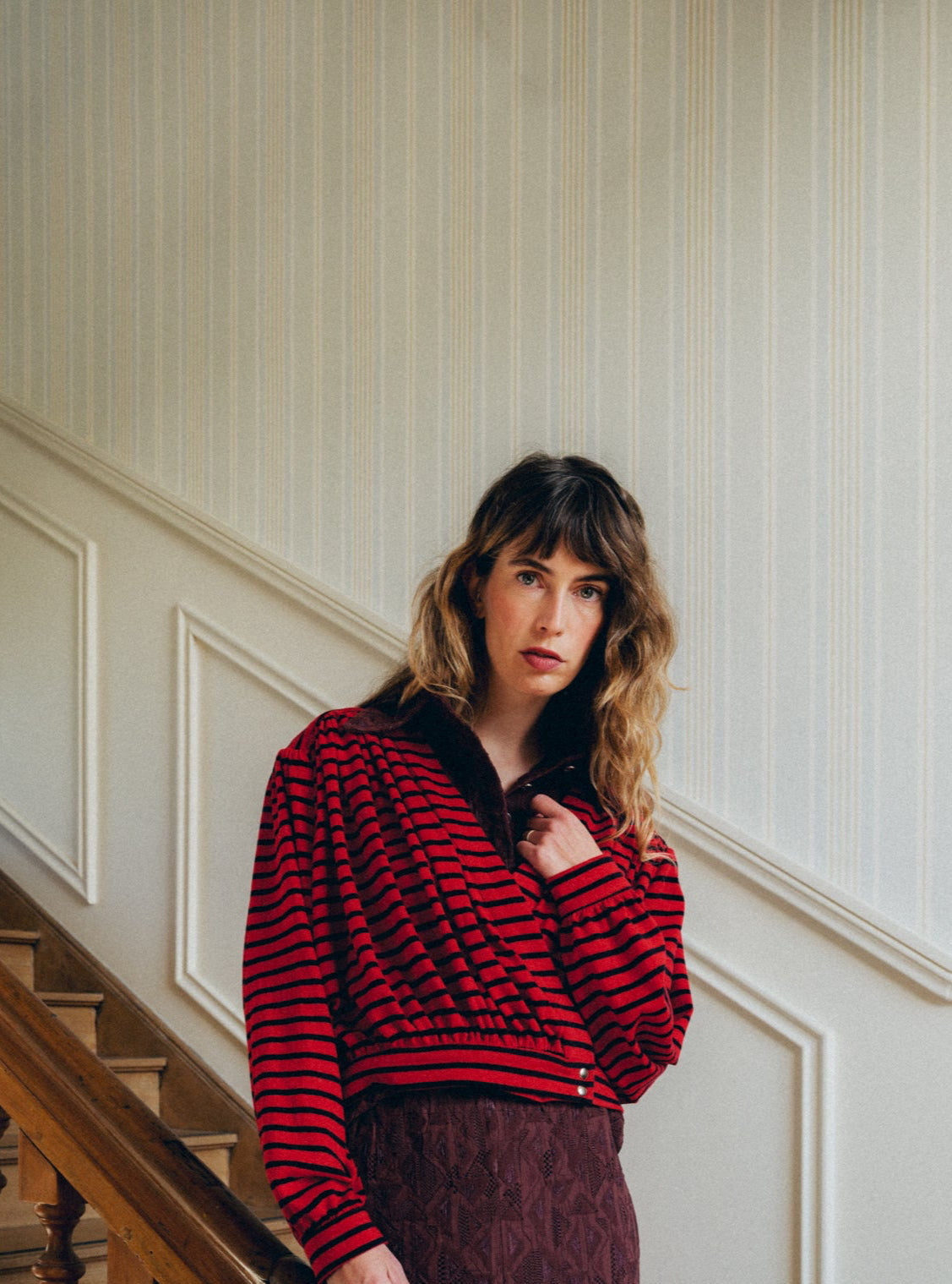 Blouse Jade rayée