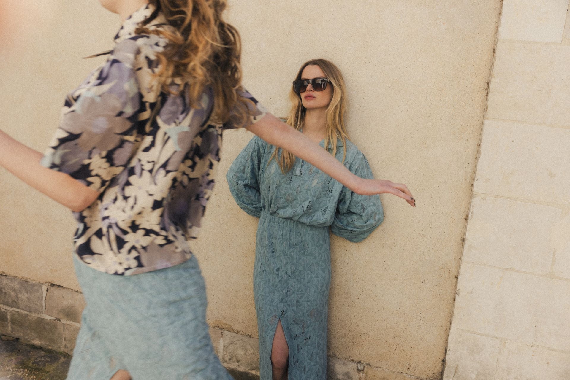 Jupe Allure Dentelle Céladon