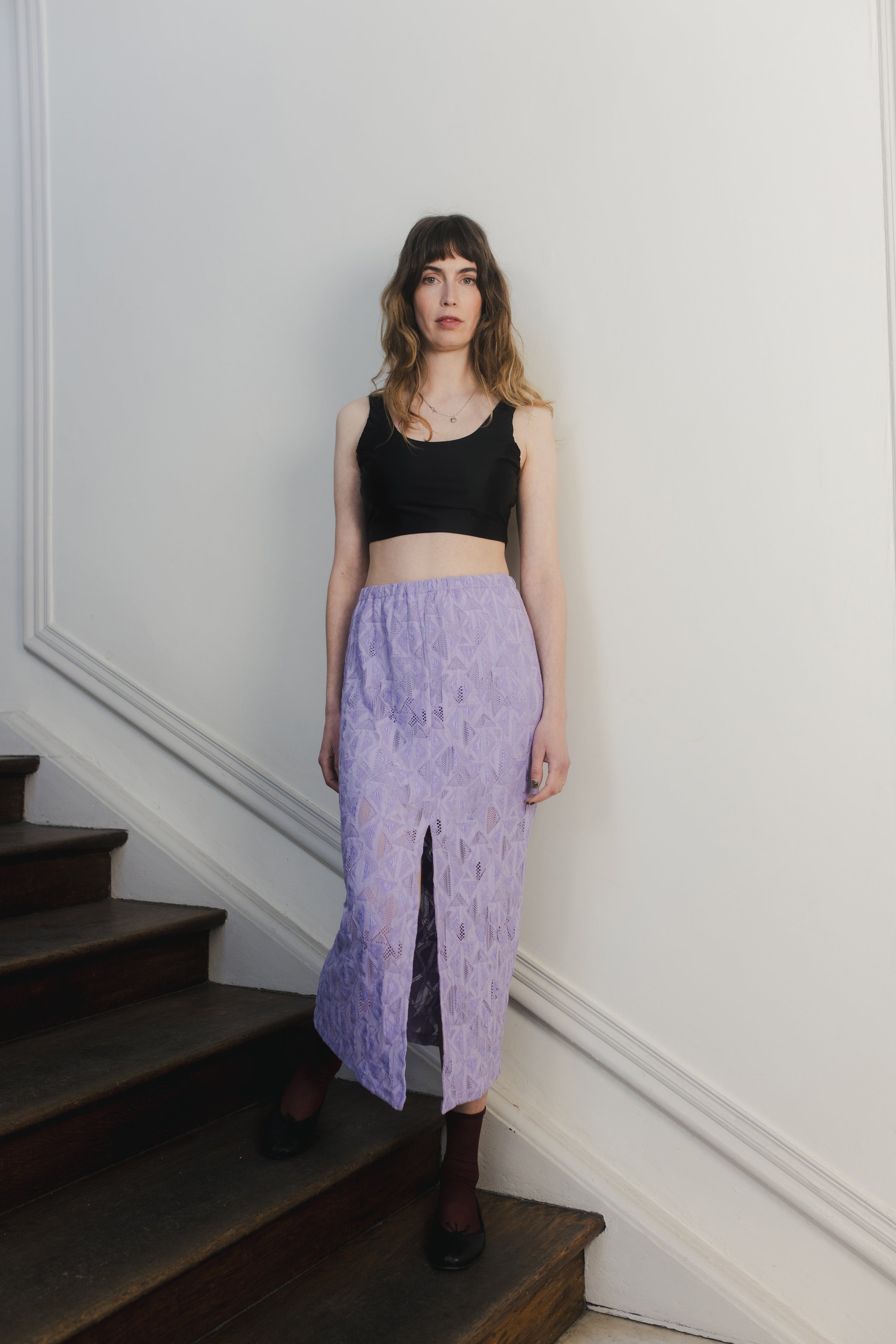 Jupe Allure Dentelle Lila