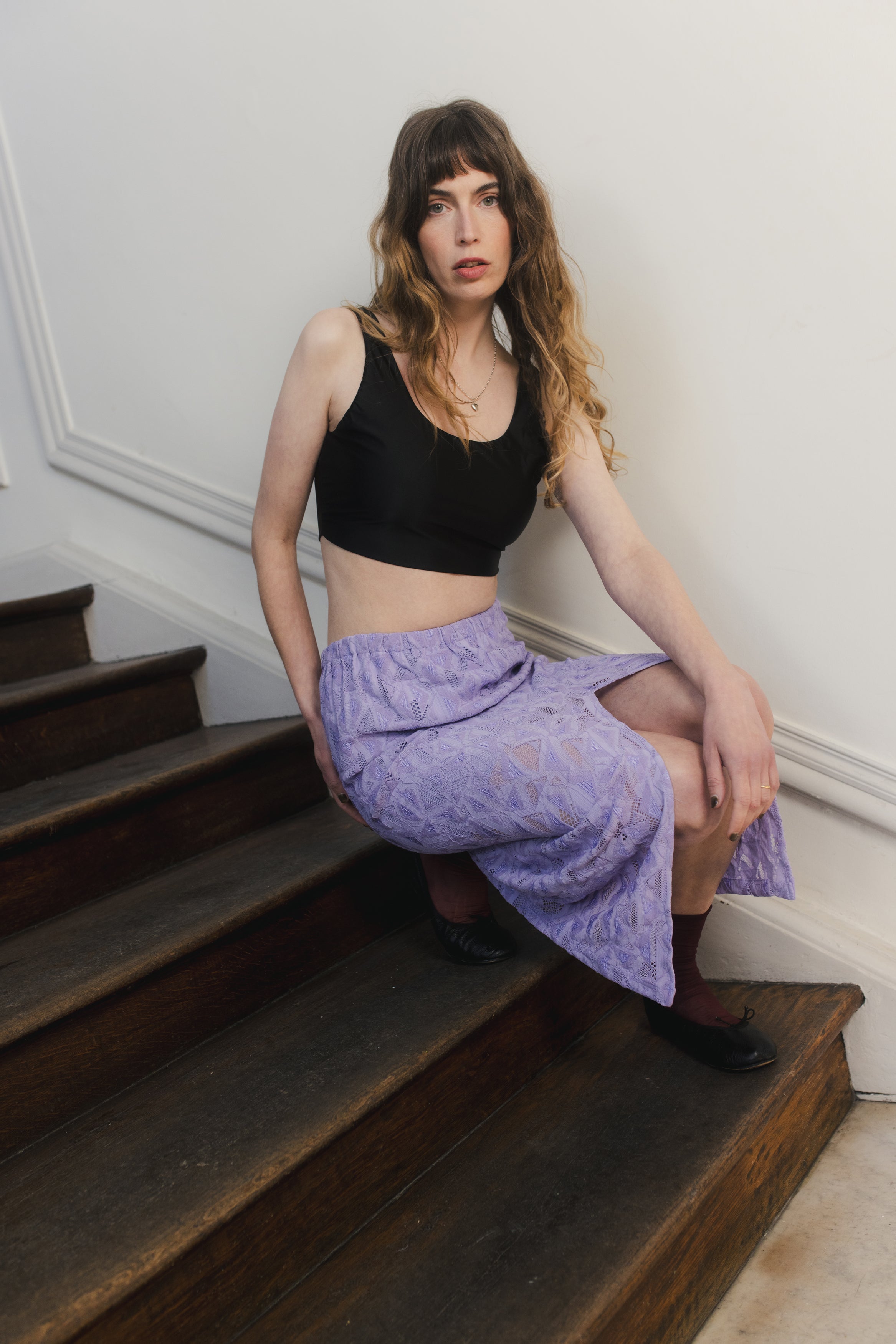 Jupe Allure Dentelle Lila