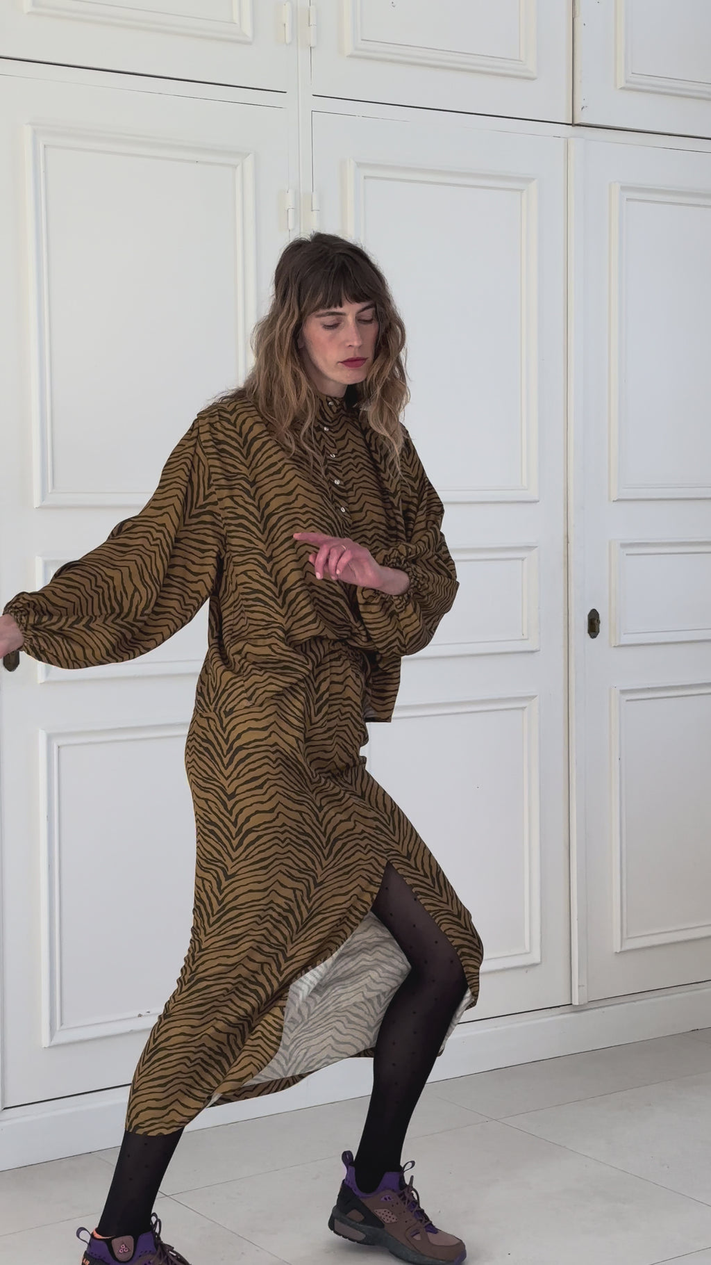 Ensemble viscose tigre gipsy maurice 