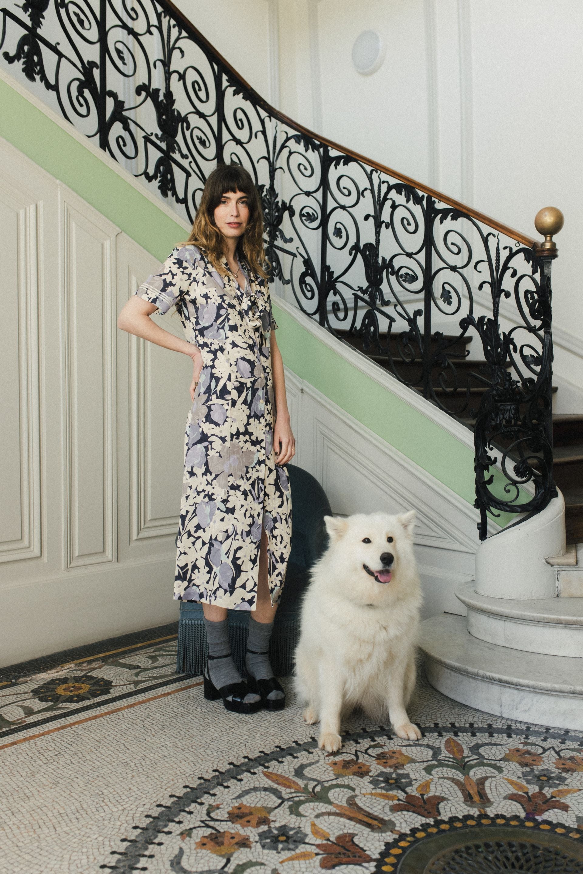 Robe Françoise Imprimé Fleurs