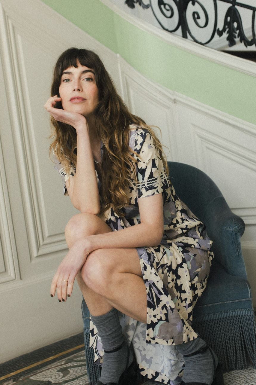 Robe Françoise Imprimé Fleurs