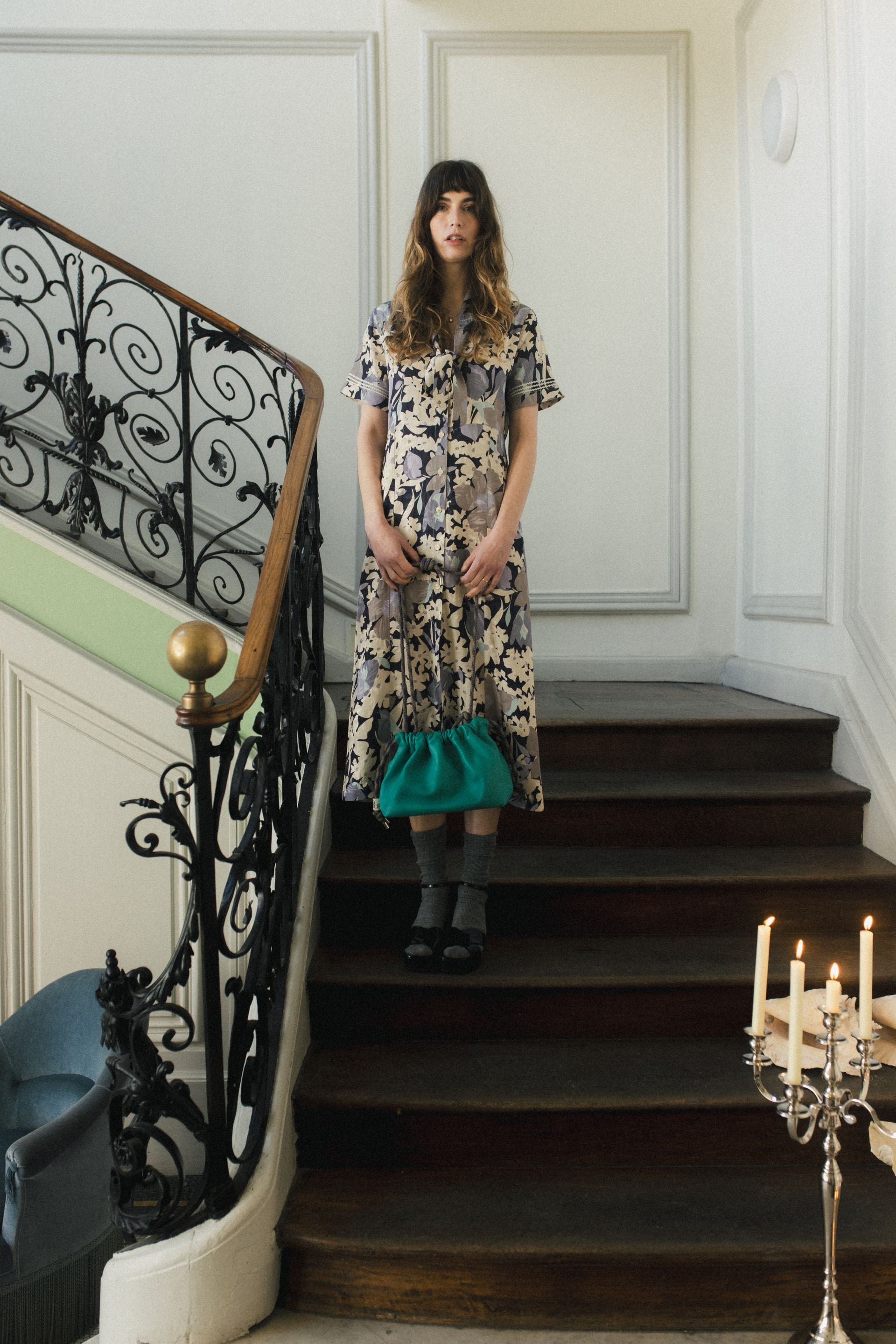 Robe Françoise Imprimé Fleurs