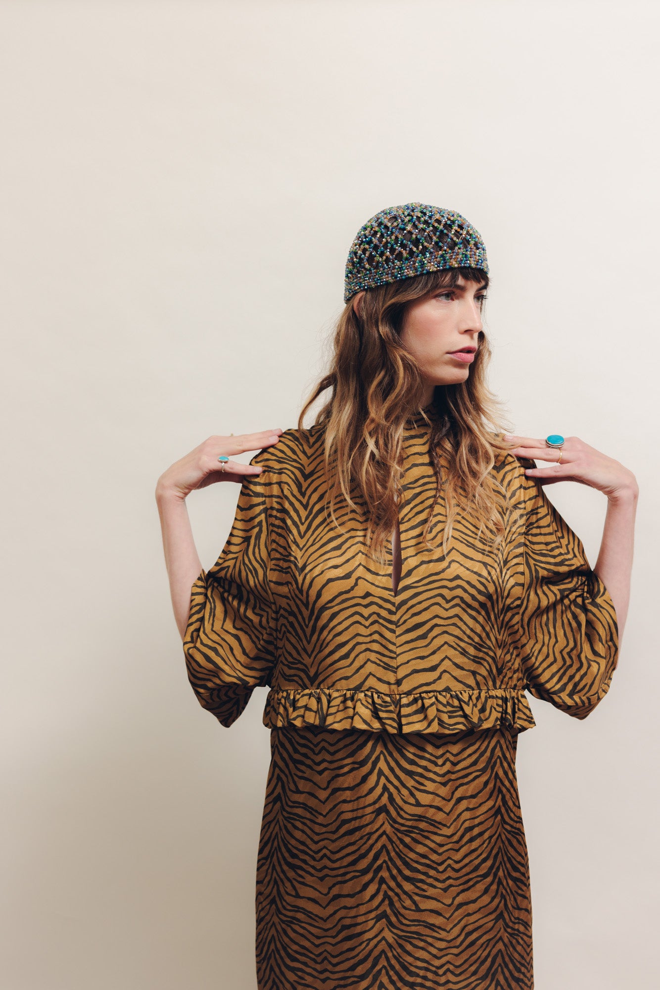 Robe Nina Tigre
