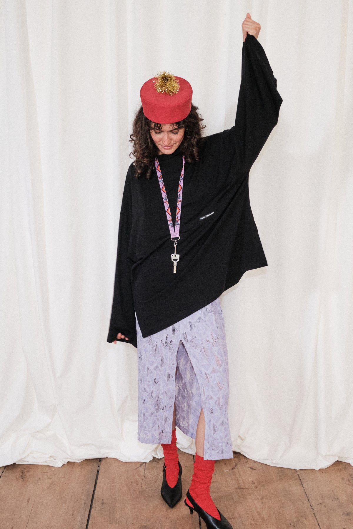 T-shirt Romy Noir