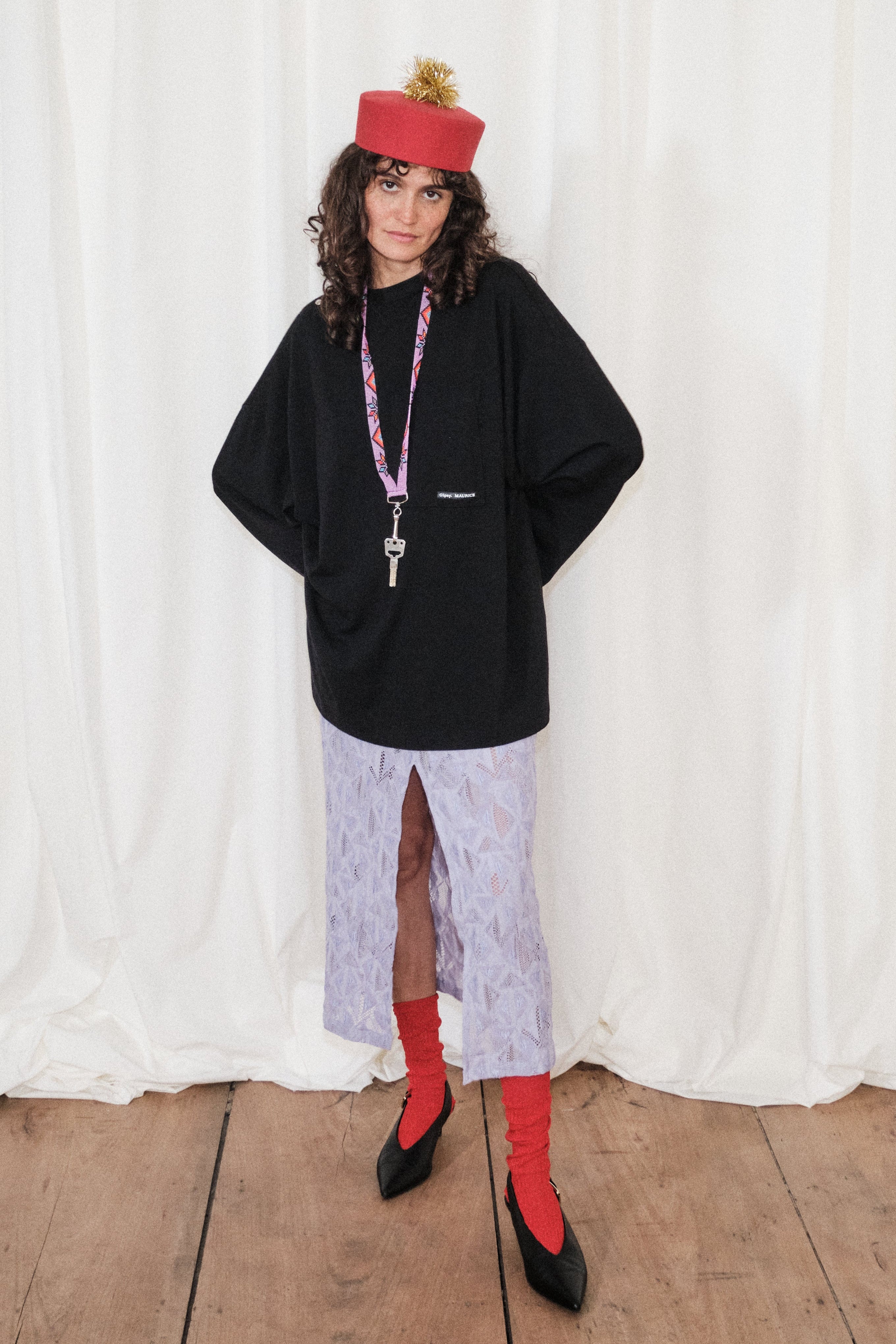 T-shirt Romy Noir